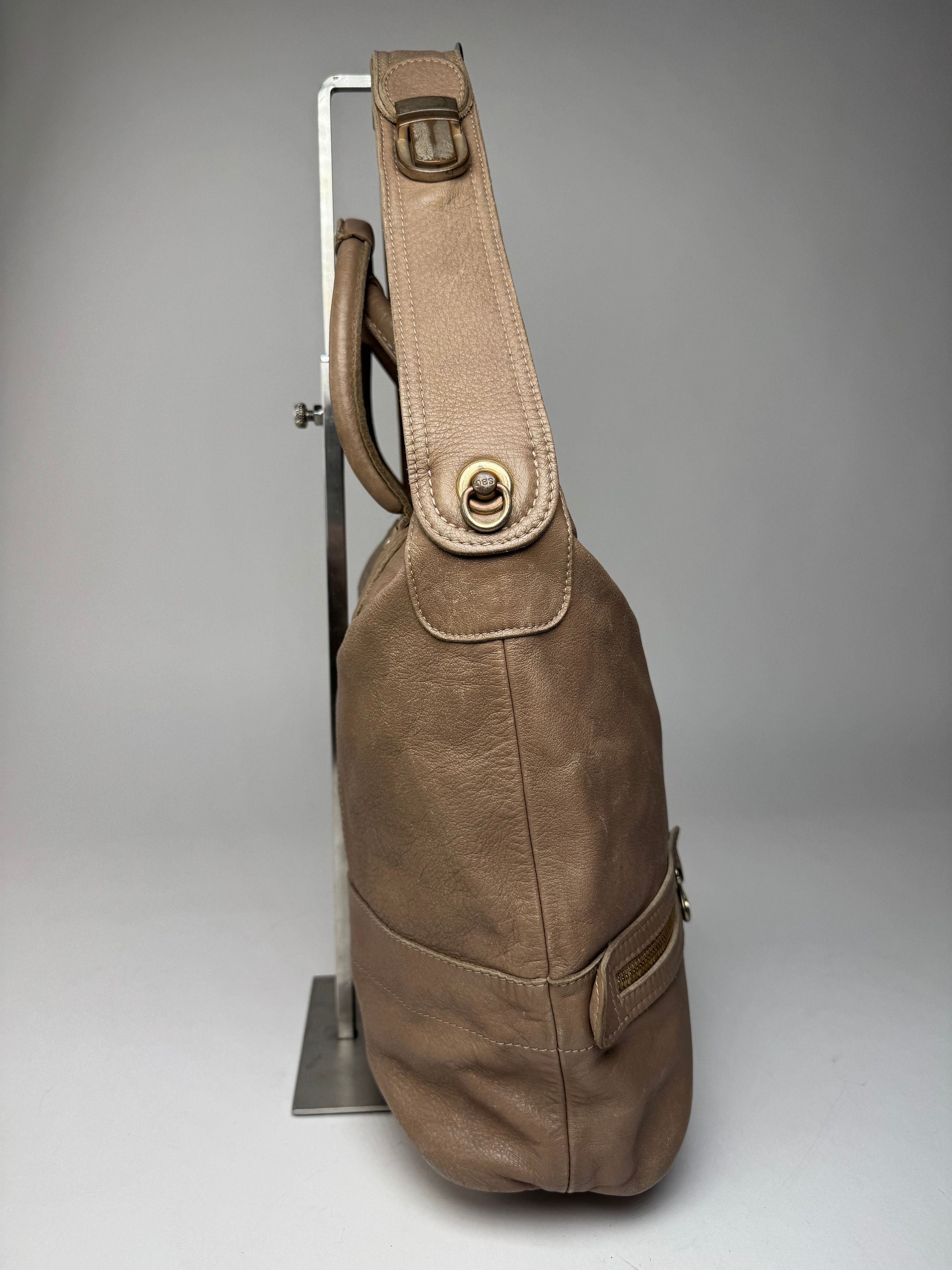 Chloe Vintage Leather 2Way Handbag Brown Size ONE SIZE - 9 Thumbnail