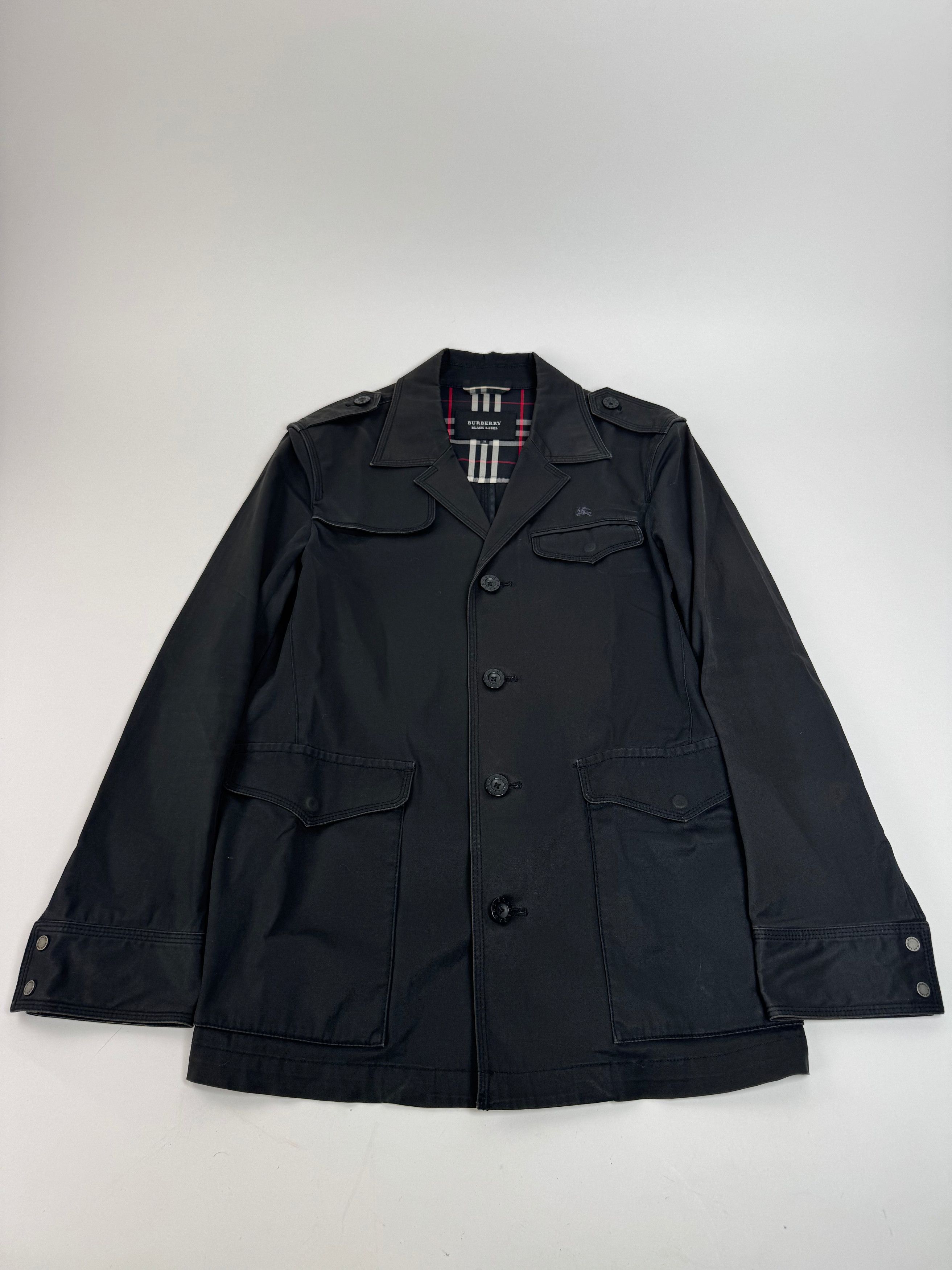 Burberry Vintage Trenchcoat Black M/L Size M / US 6-8 / IT 42-44 - 4 Thumbnail