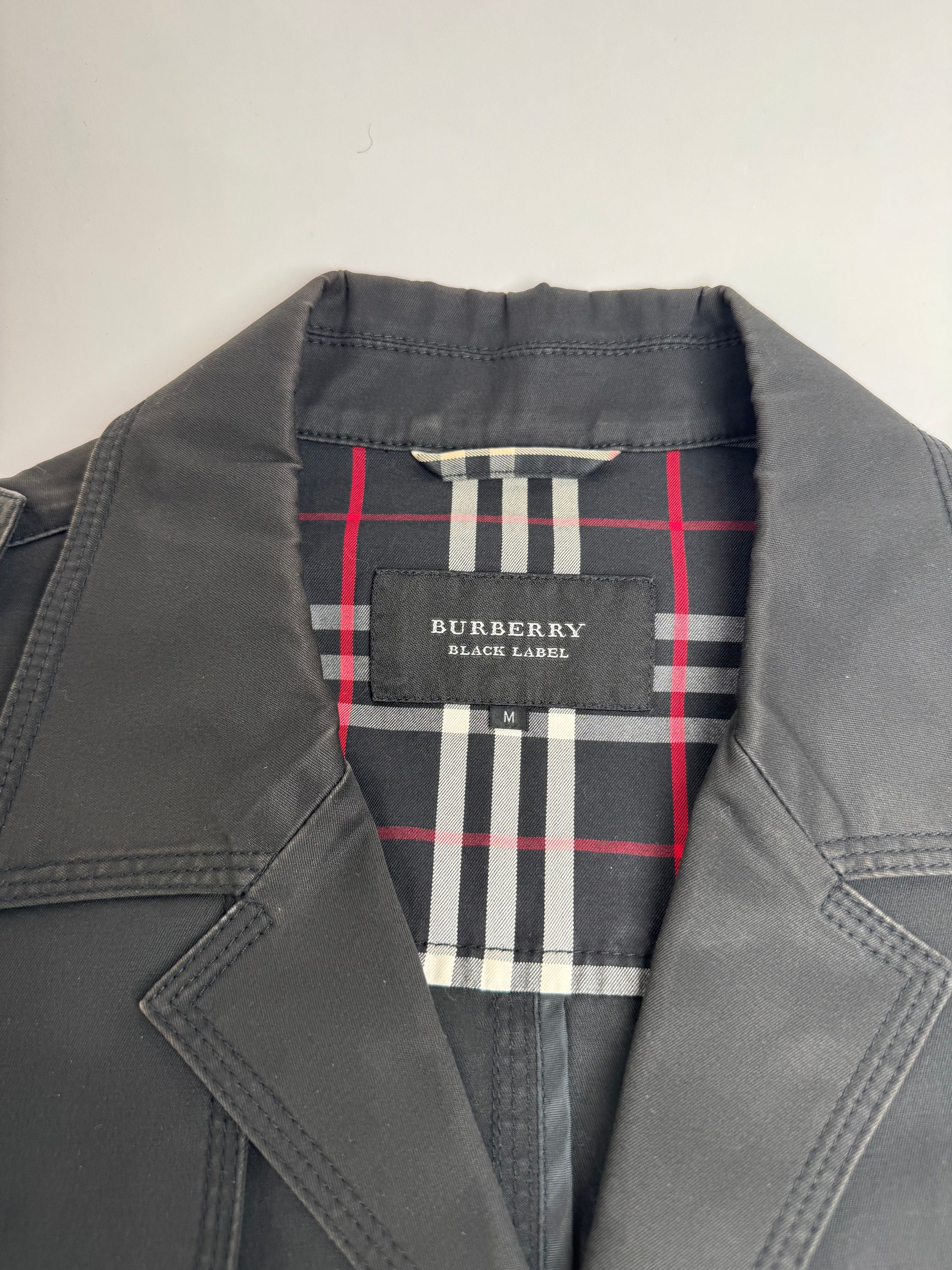 Burberry Vintage Trenchcoat Black M/L Size M / US 6-8 / IT 42-44 - 7 Thumbnail