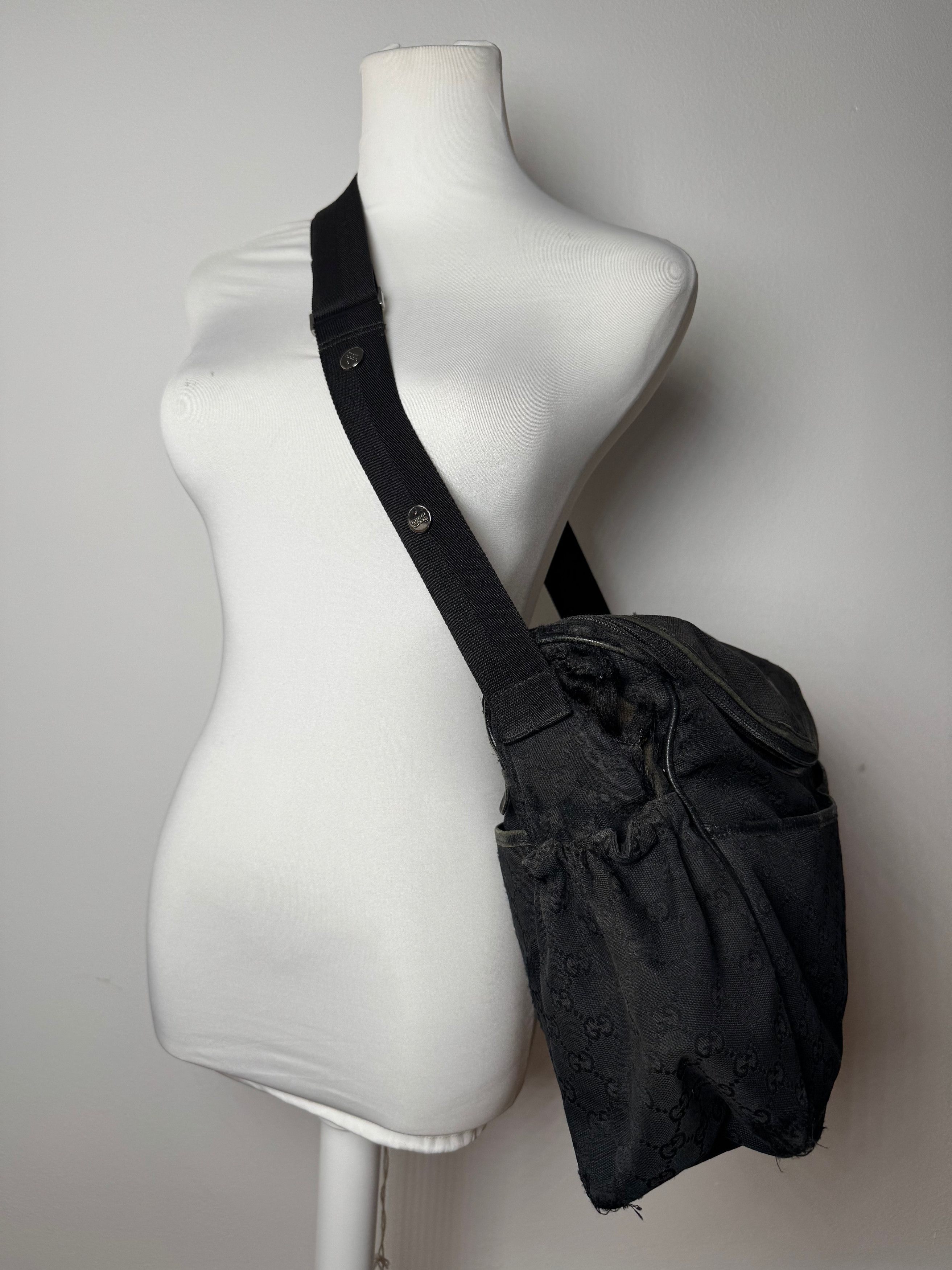 Gucci Vintage Multiway Monogram Bag black Size ONE SIZE - 15 Thumbnail