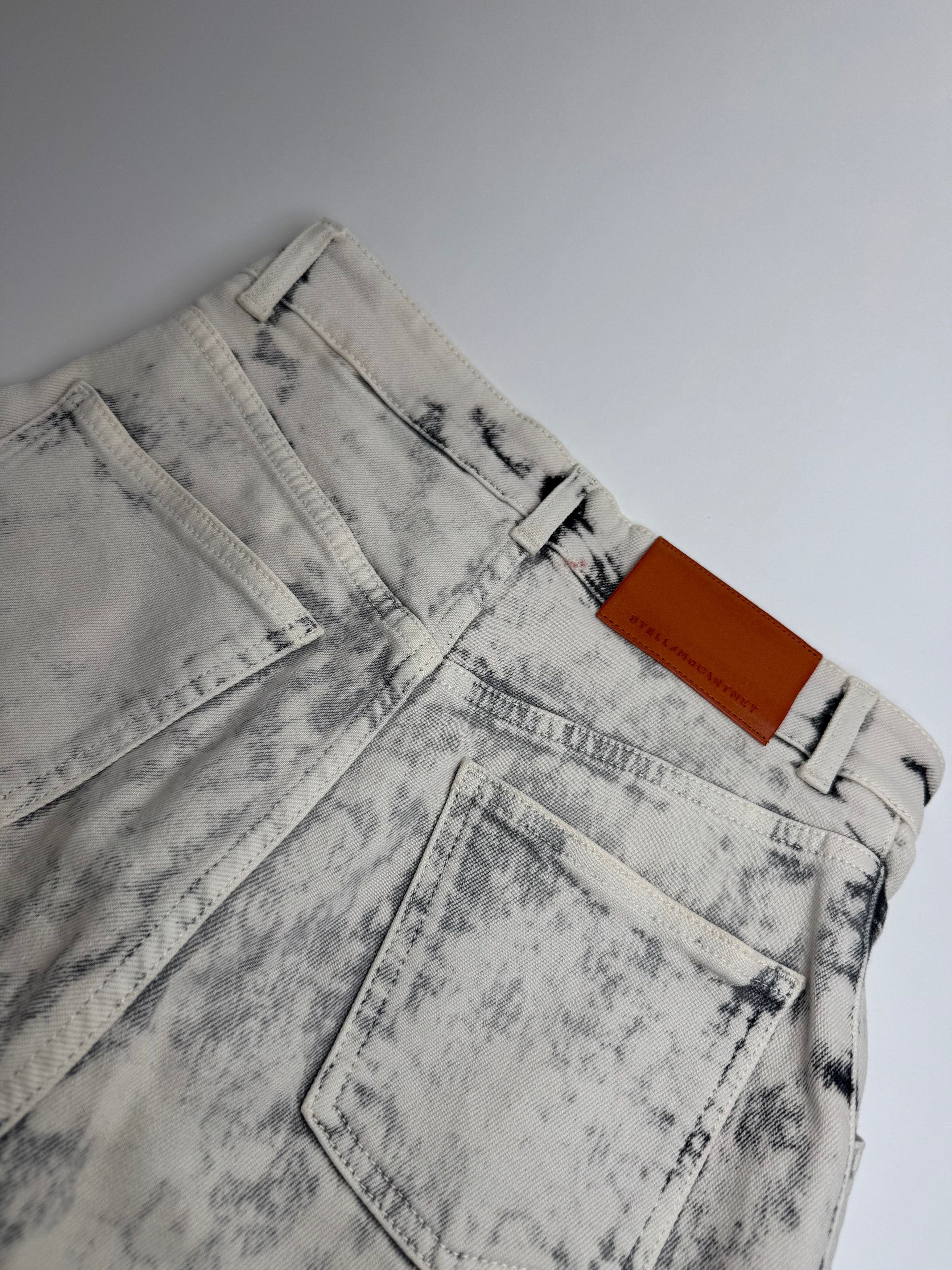 Stella McCartney Vintage Stella Mc Cartney Denim Black White Size 42" / US 20 - 10 Thumbnail