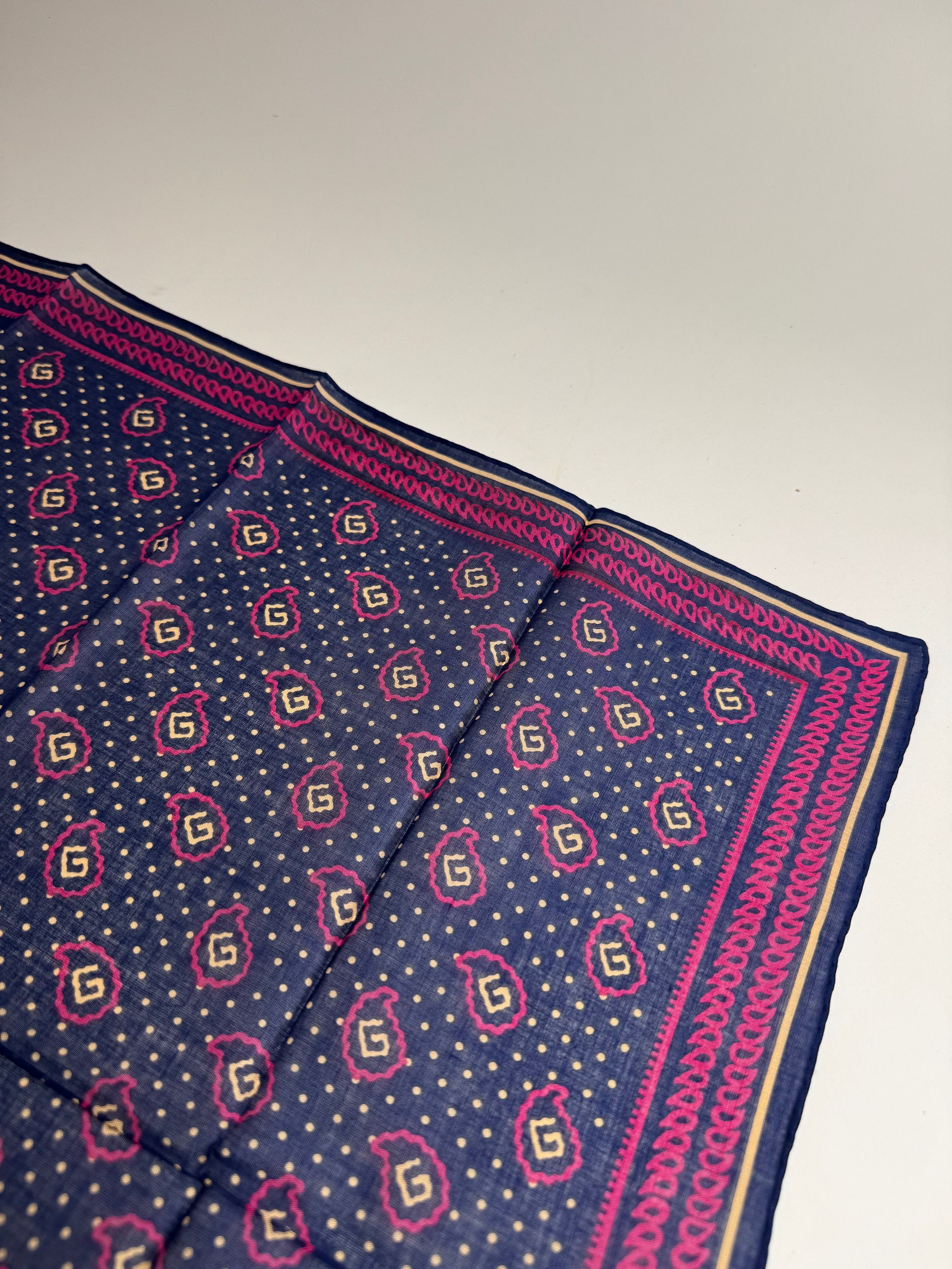 Givenchy Vintage Scarf Purple Size ONE SIZE - 6 Thumbnail