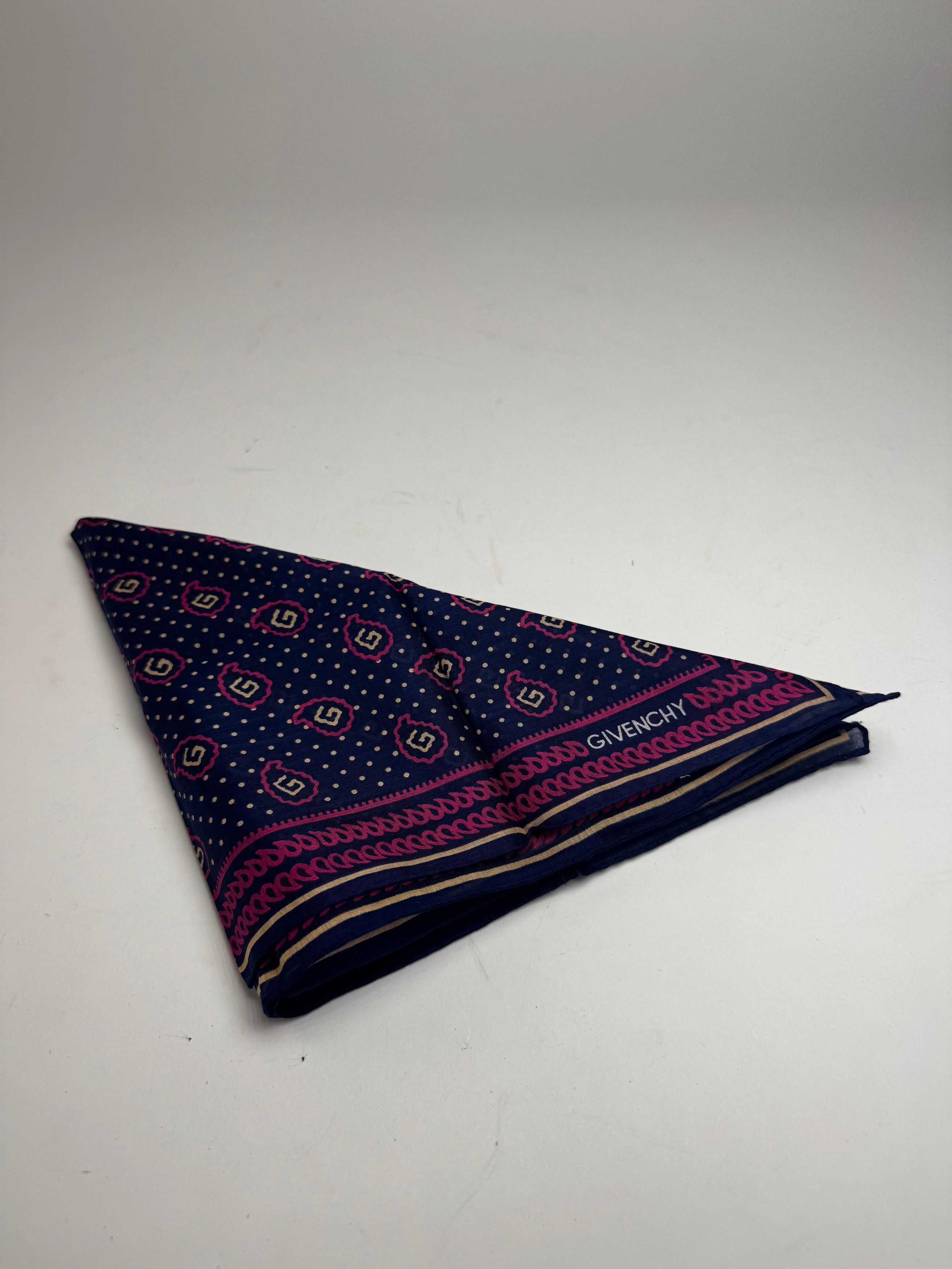 Givenchy Vintage Scarf Purple Size ONE SIZE - 8 Thumbnail