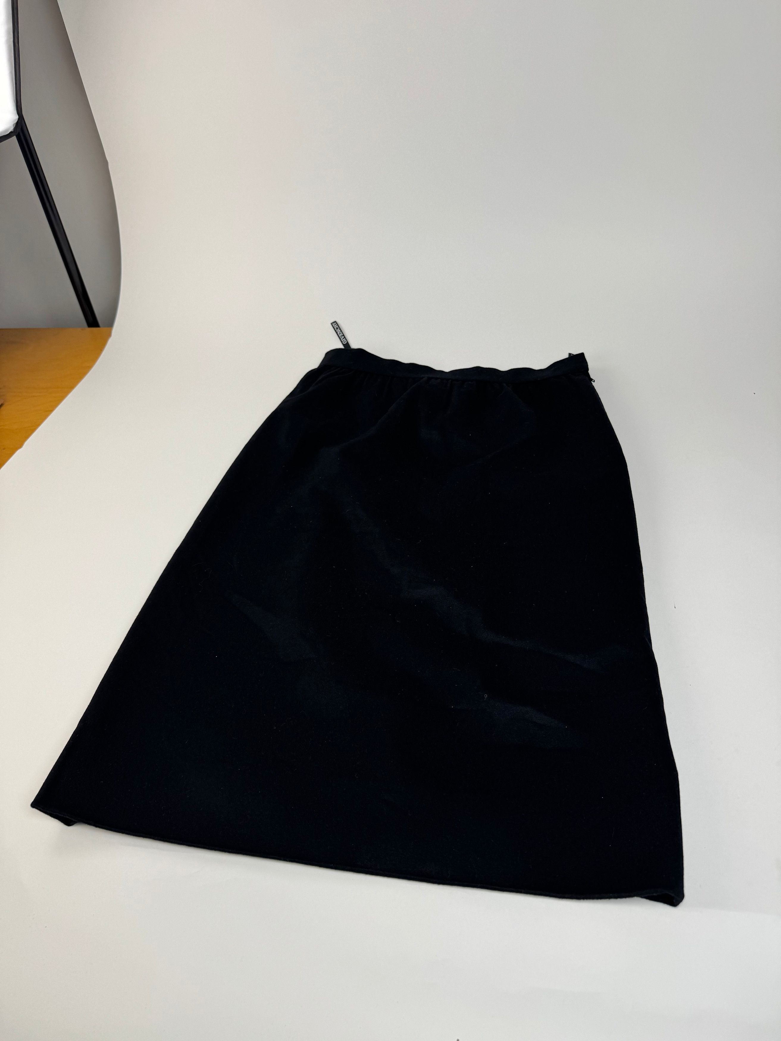 Givenchy Vintage Guvenchy Skirt Black M Size 30" / US 8 / IT 44 - 5 Thumbnail