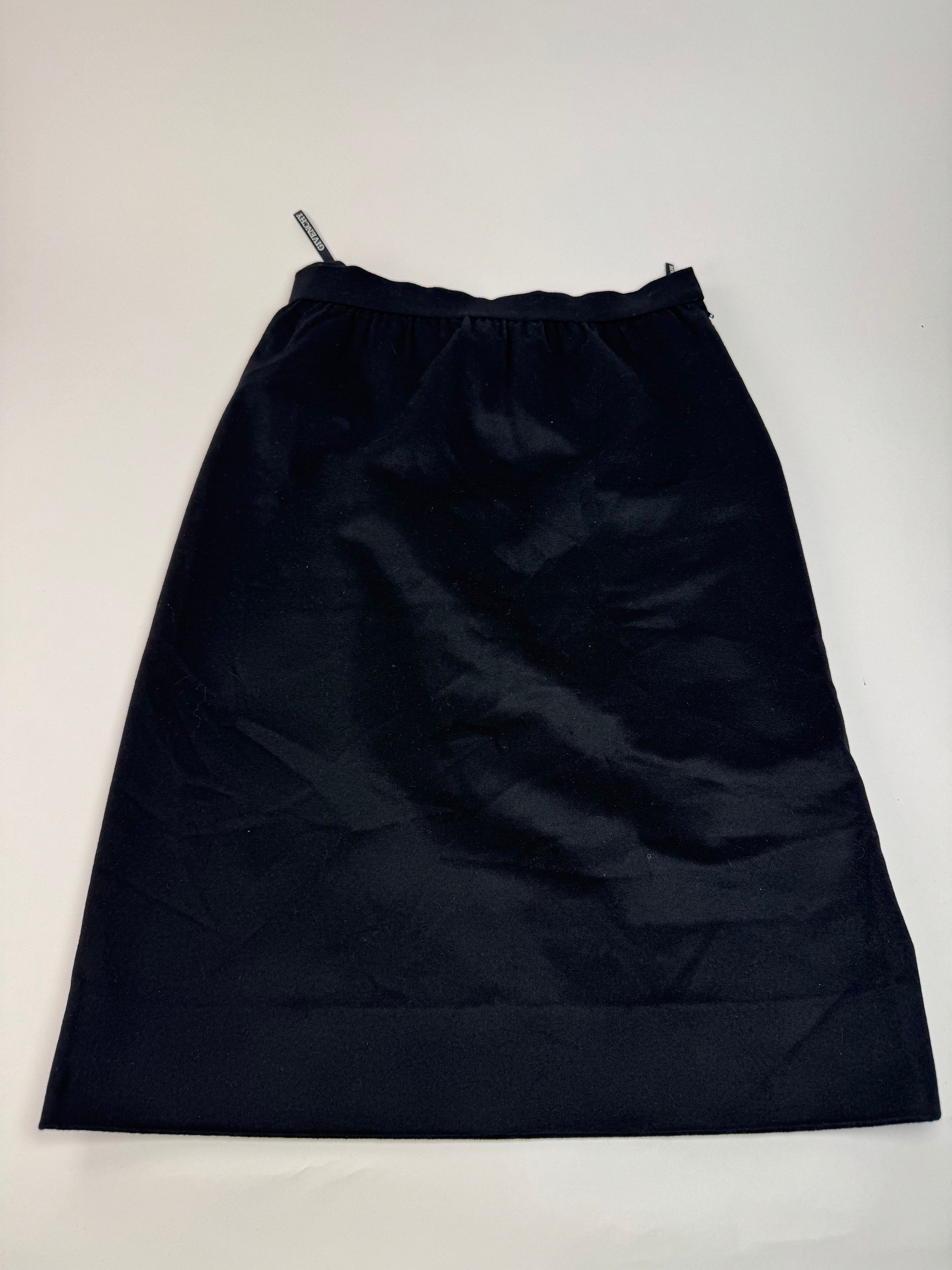 Givenchy Vintage Guvenchy Skirt Black M Size 30" / US 8 / IT 44 - 4 Thumbnail