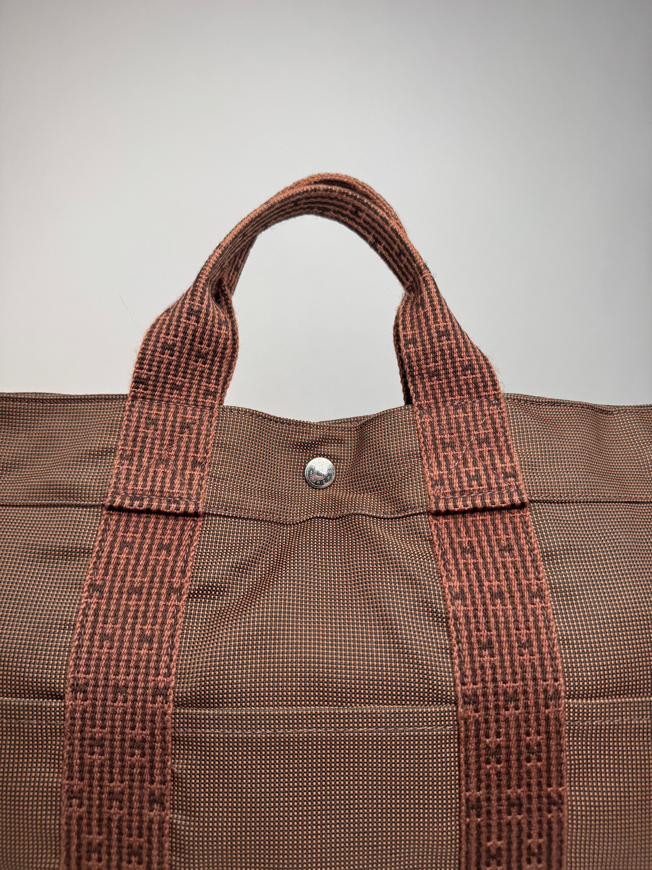Other Vintage Hermes Handbag Brown Size ONE SIZE - 4 Thumbnail