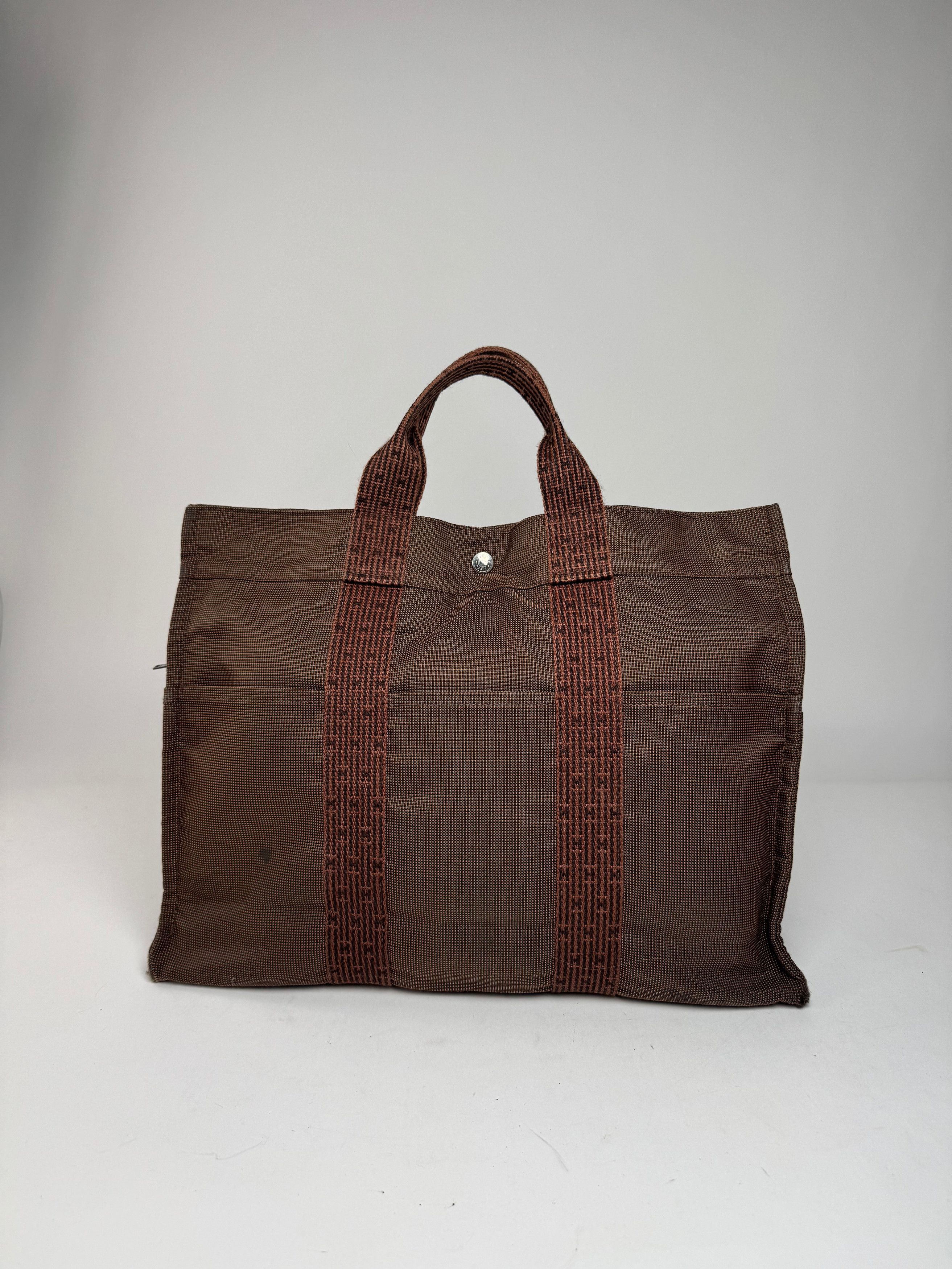 Other Vintage Hermes Handbag Brown Size ONE SIZE - 7 Thumbnail