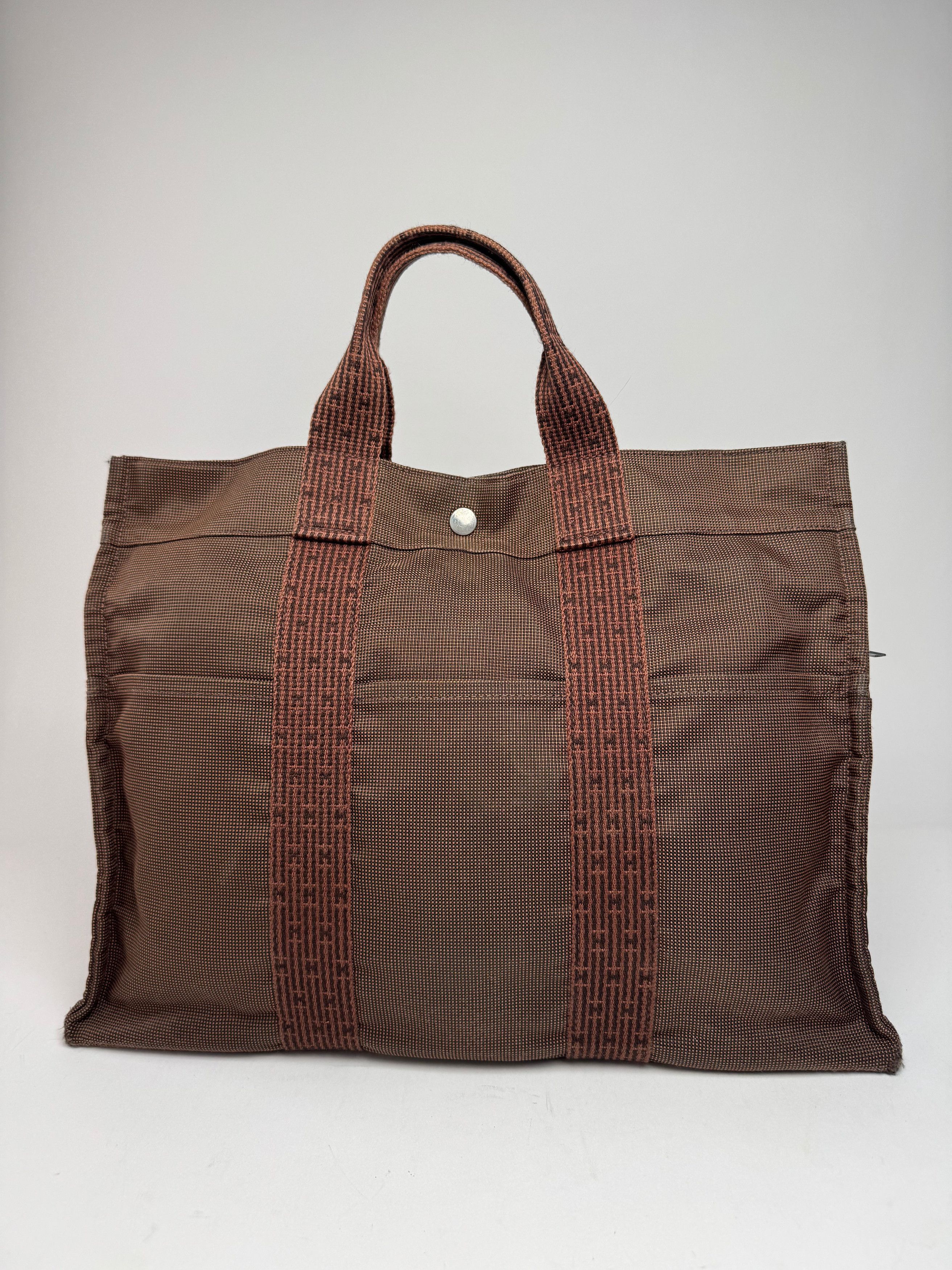 Other Vintage Hermes Handbag Brown Size ONE SIZE - 2 Thumbnail