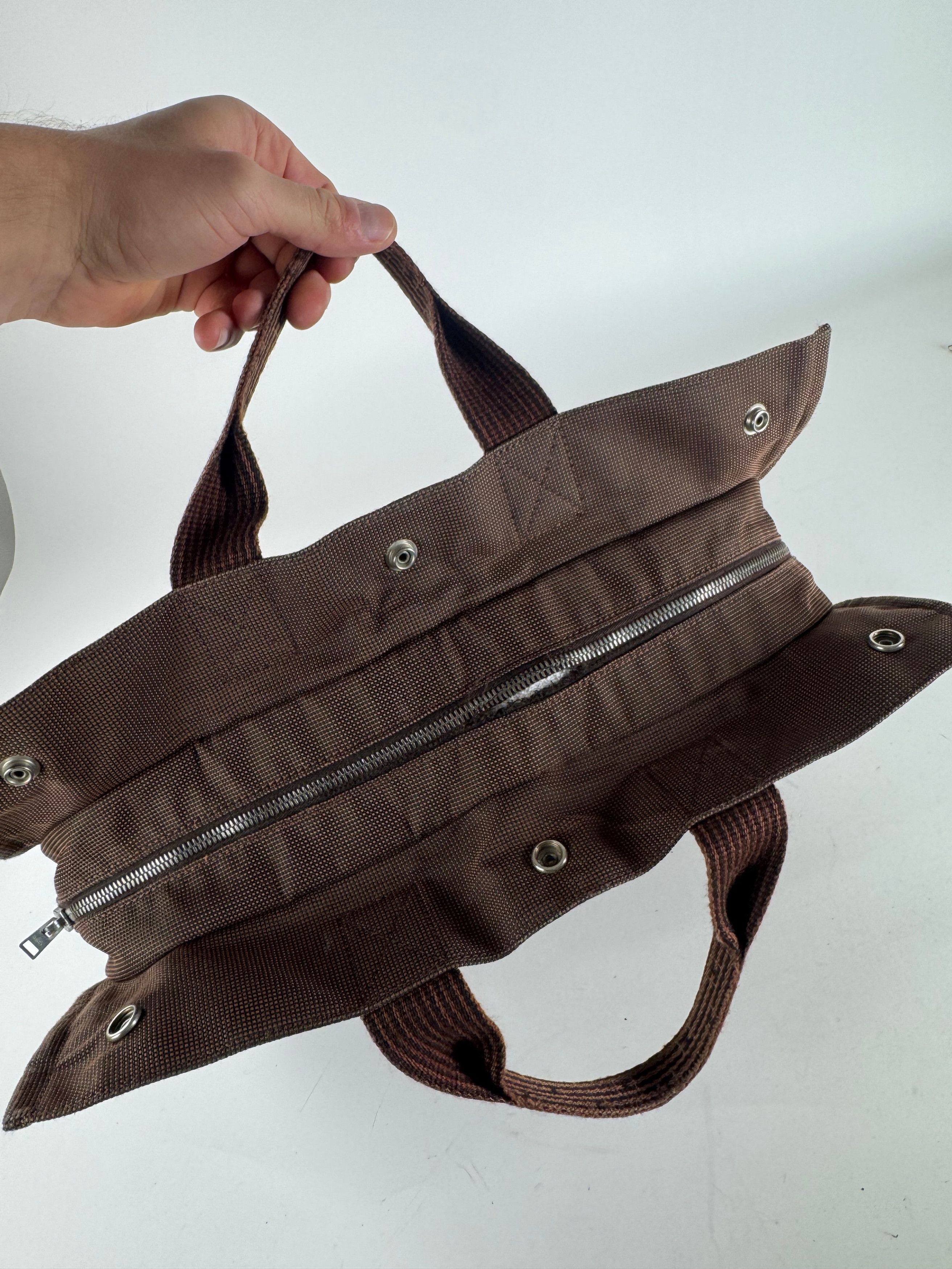 Other Vintage Hermes Handbag Brown Size ONE SIZE - 8 Thumbnail