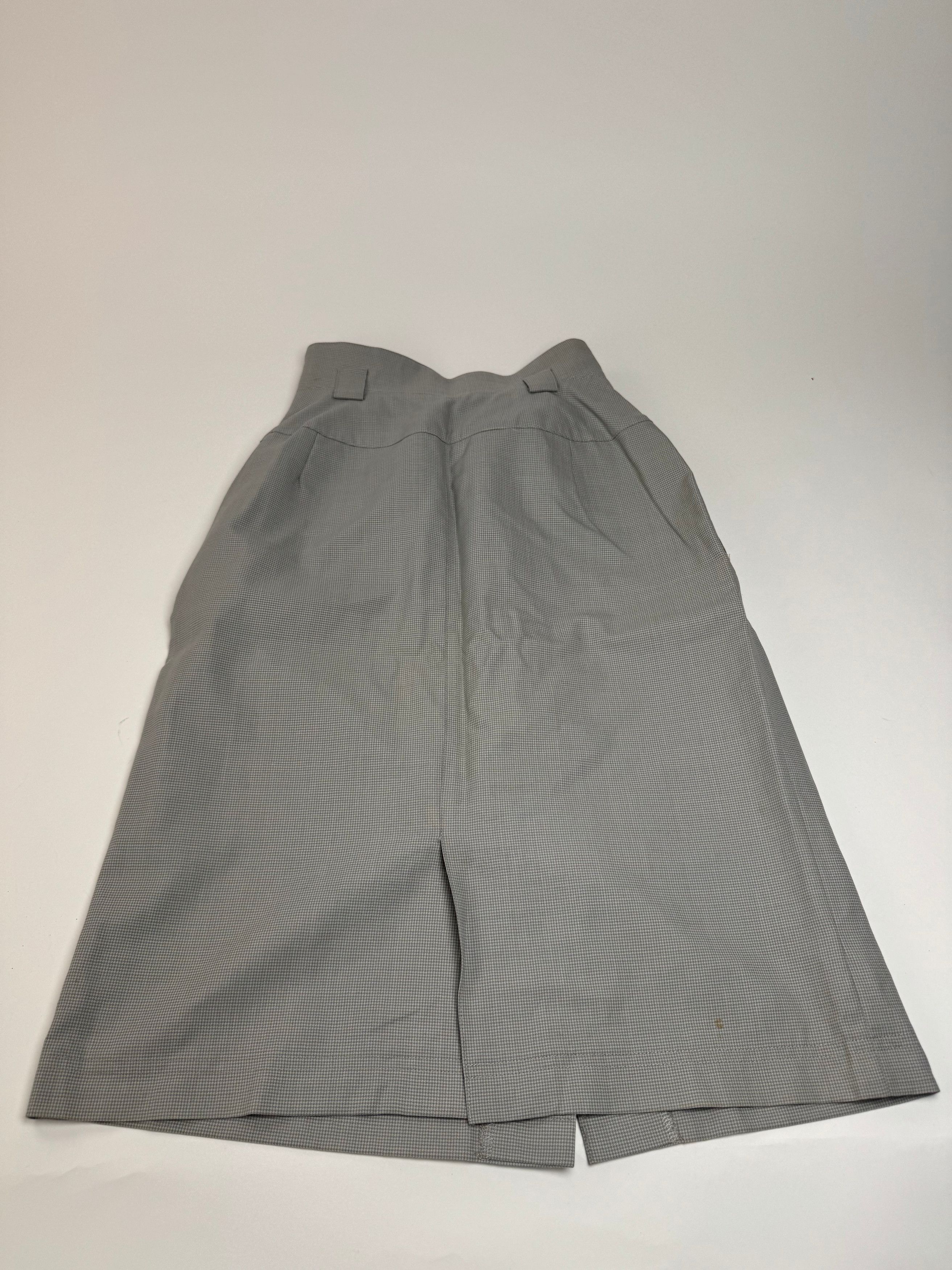 Dior Vintage Skirt Checked Grey White S Size 27" / US 4 / IT 40 - 9 Thumbnail