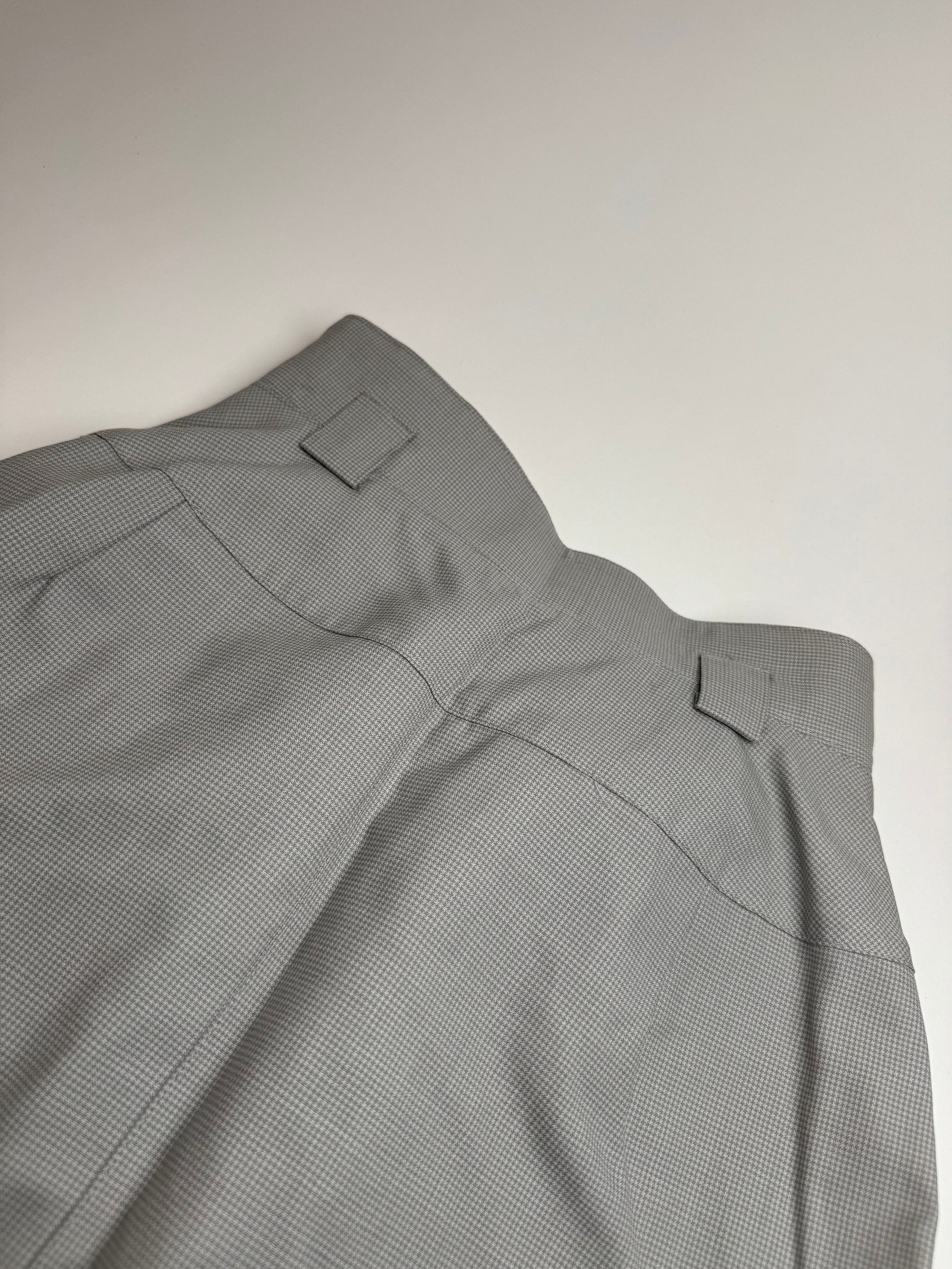 Dior Vintage Skirt Checked Grey White S Size 27" / US 4 / IT 40 - 11 Thumbnail