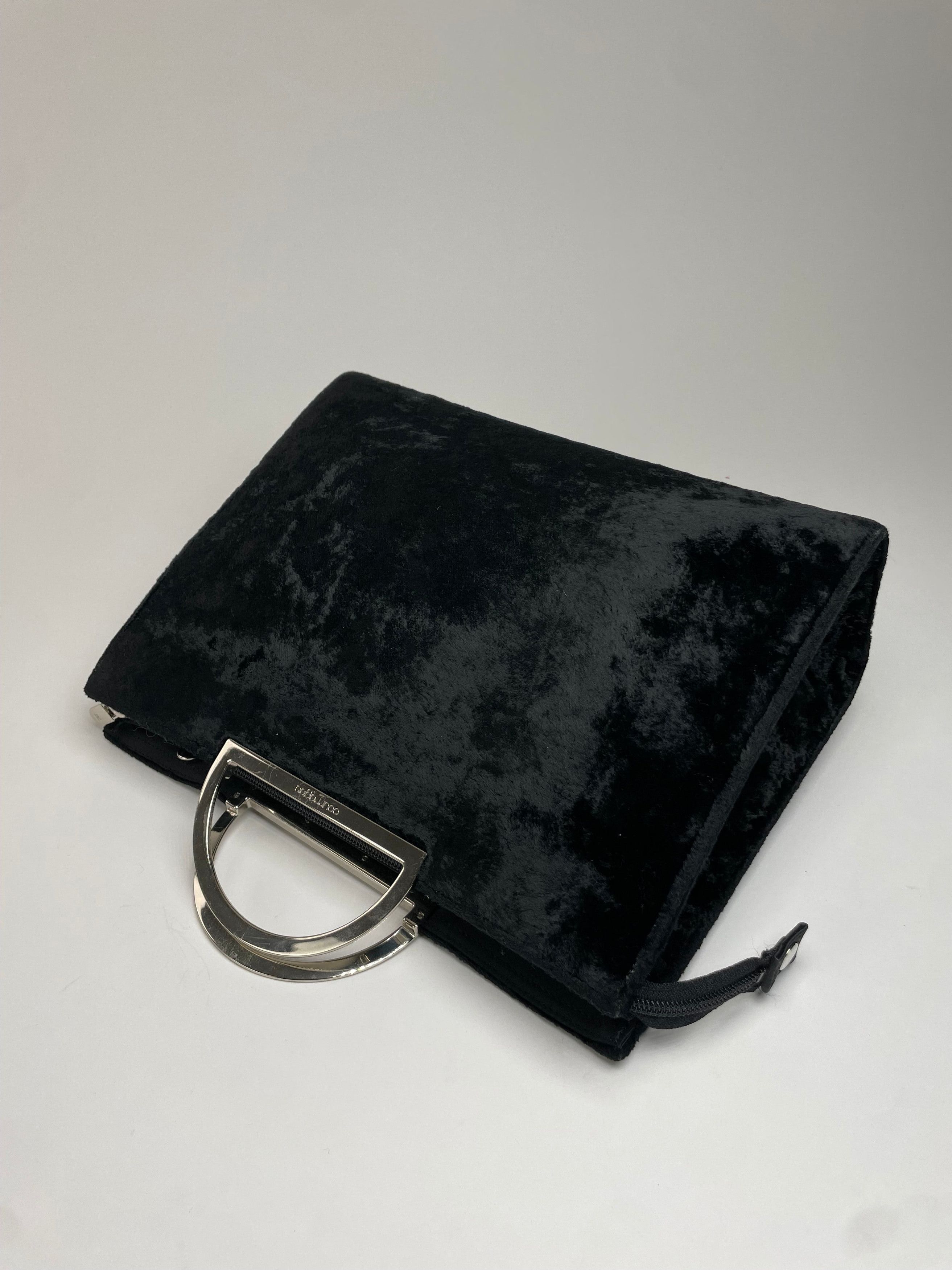 Courreges Vintage Faux fur Handbag Black Size ONE SIZE - 9 Thumbnail