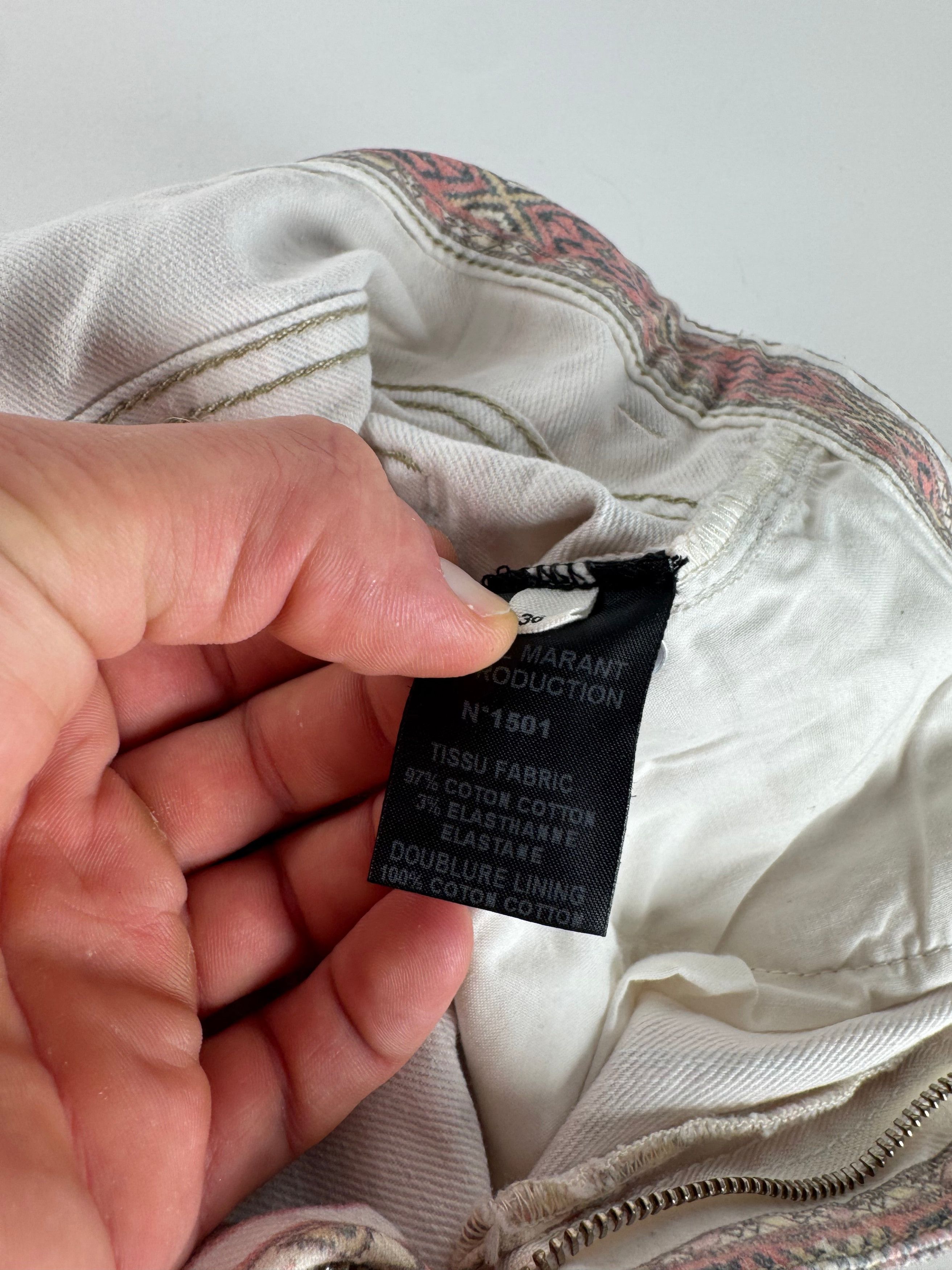 Isabel Marant Striped Jeans S Size 27" / US 4 / IT 40 - 8 Thumbnail