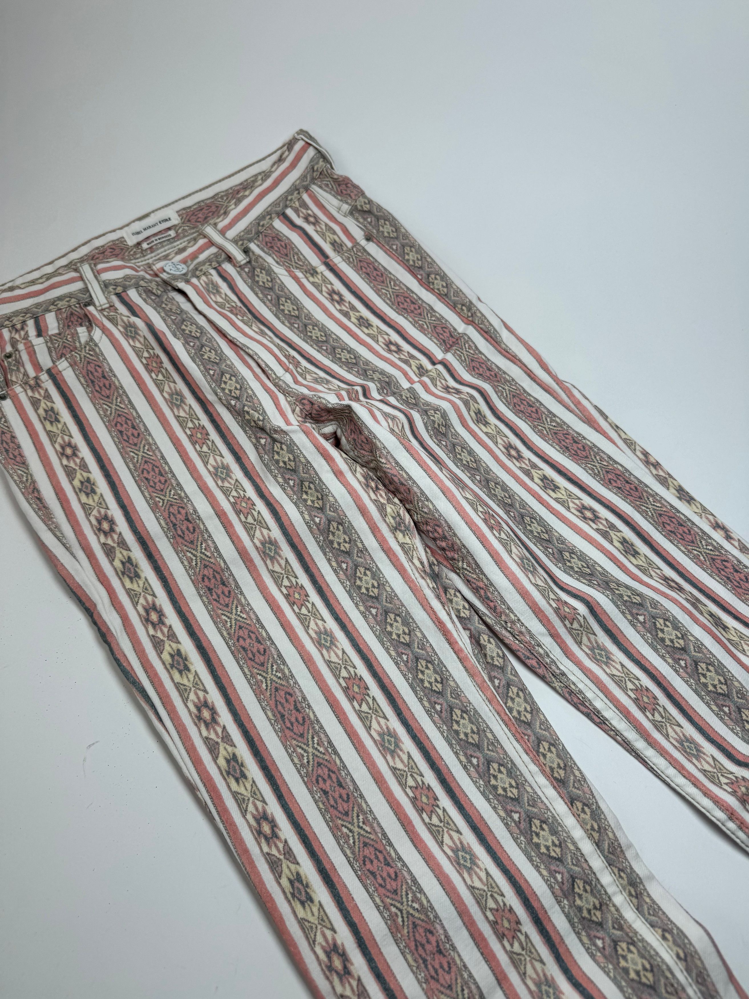 Isabel Marant Striped Jeans S Size 27" / US 4 / IT 40 - 6 Thumbnail