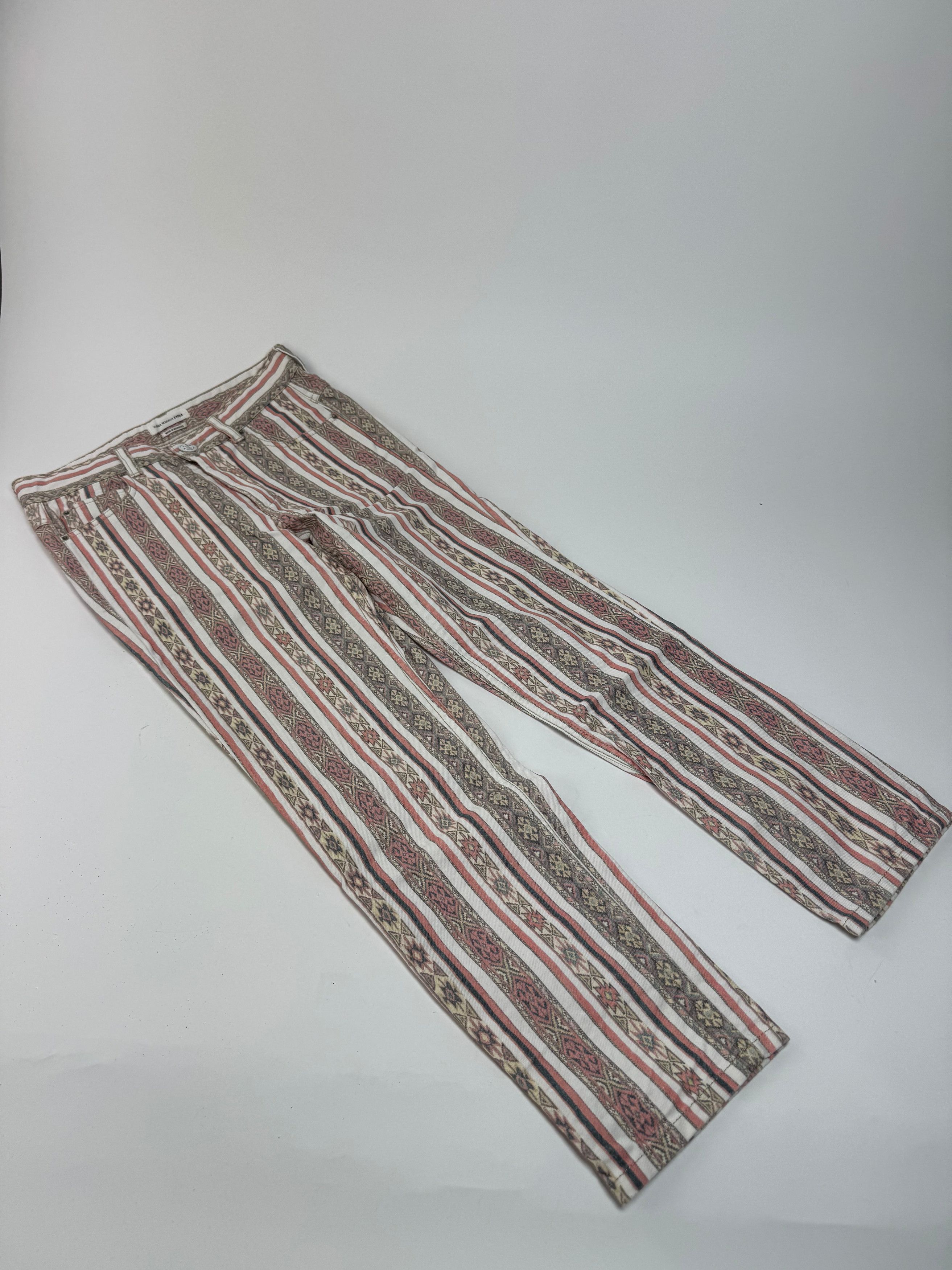 Isabel Marant Striped Jeans S Size 27" / US 4 / IT 40 - 5 Thumbnail