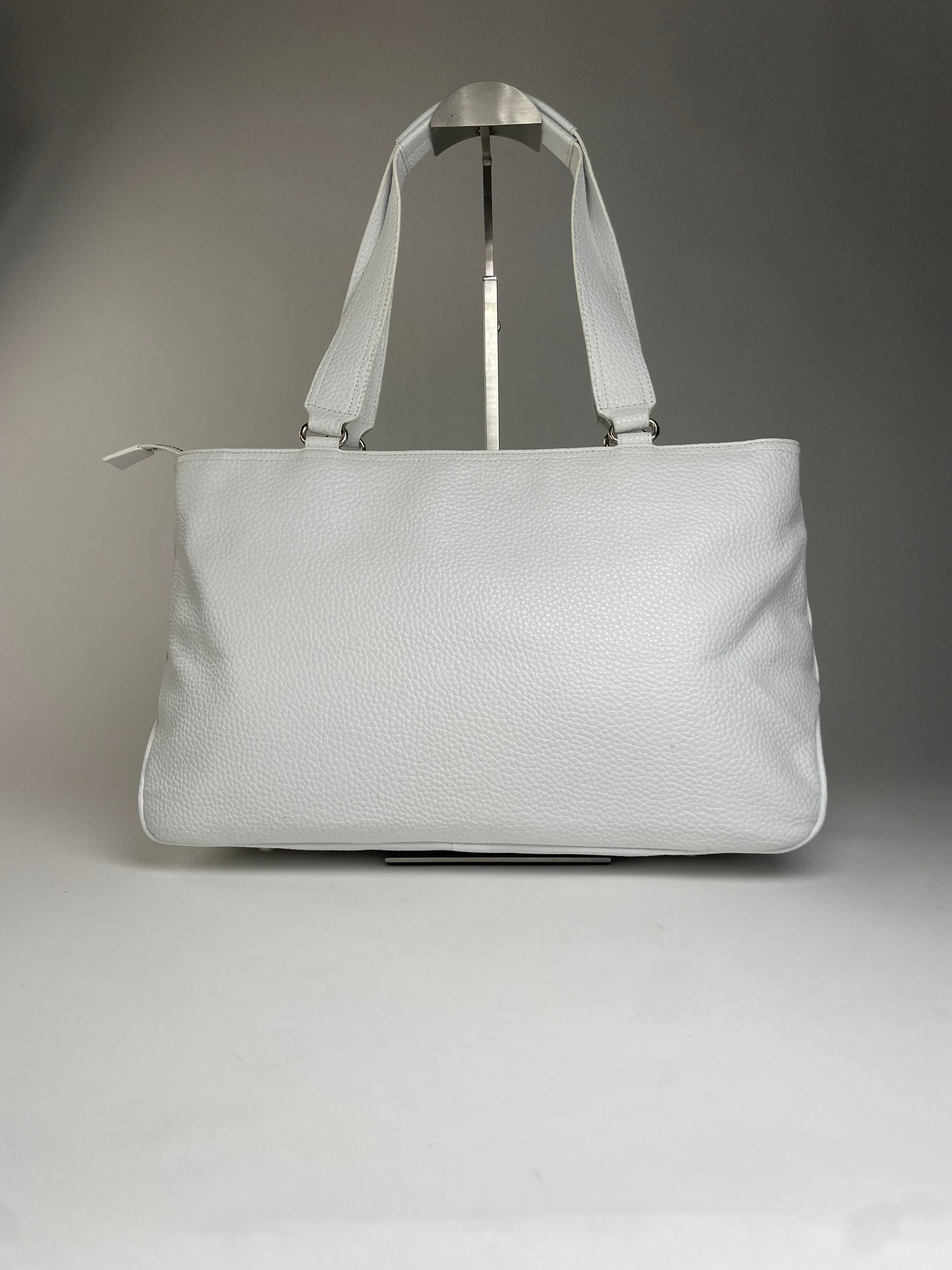 Courreges Vintage Leather Handbag White new with Tag Size ONE SIZE - 2 Thumbnail