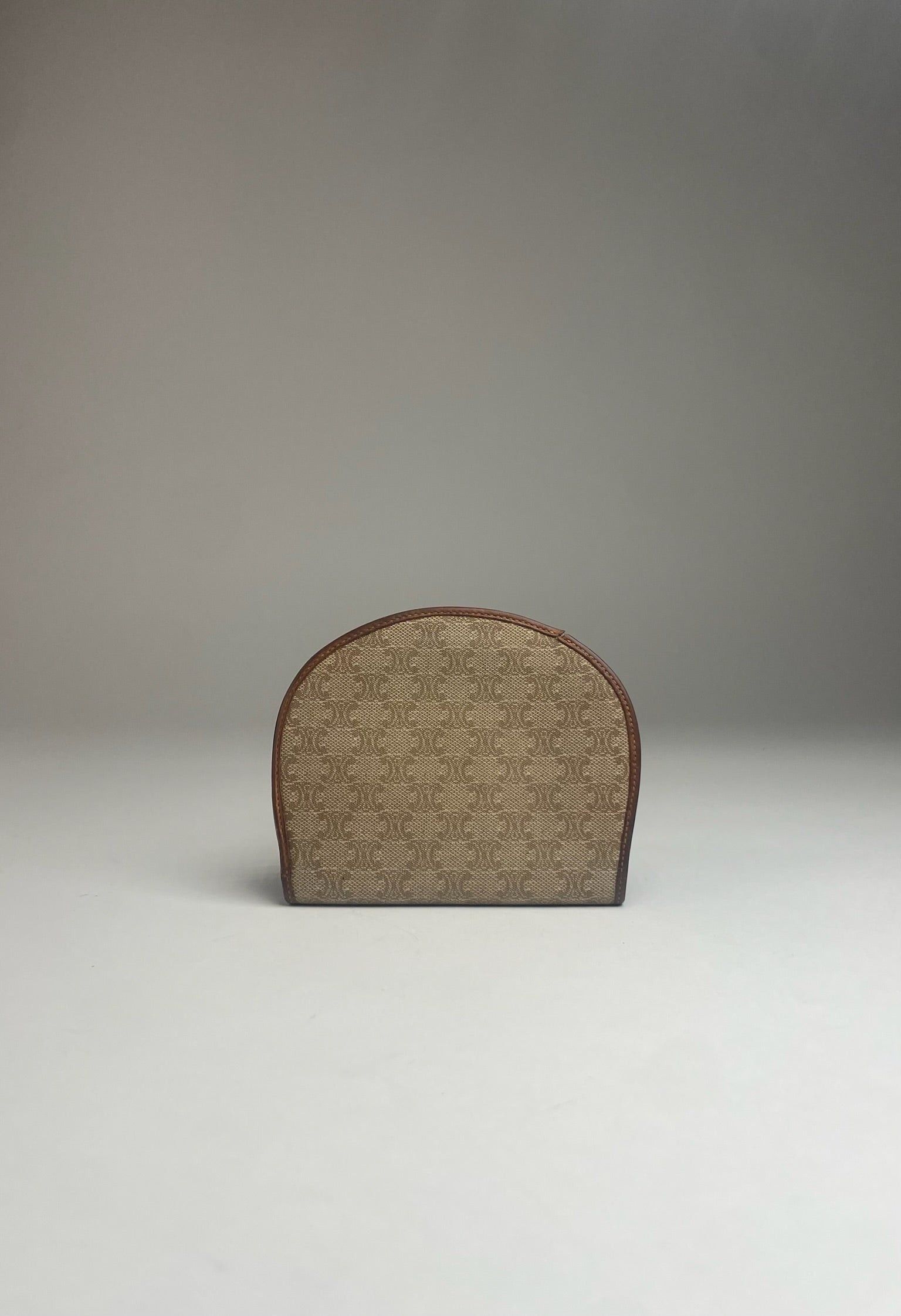 Celine Vintage Paris Leather Monogram Wallet Beige Brown Size ONE SIZE - 9 Thumbnail