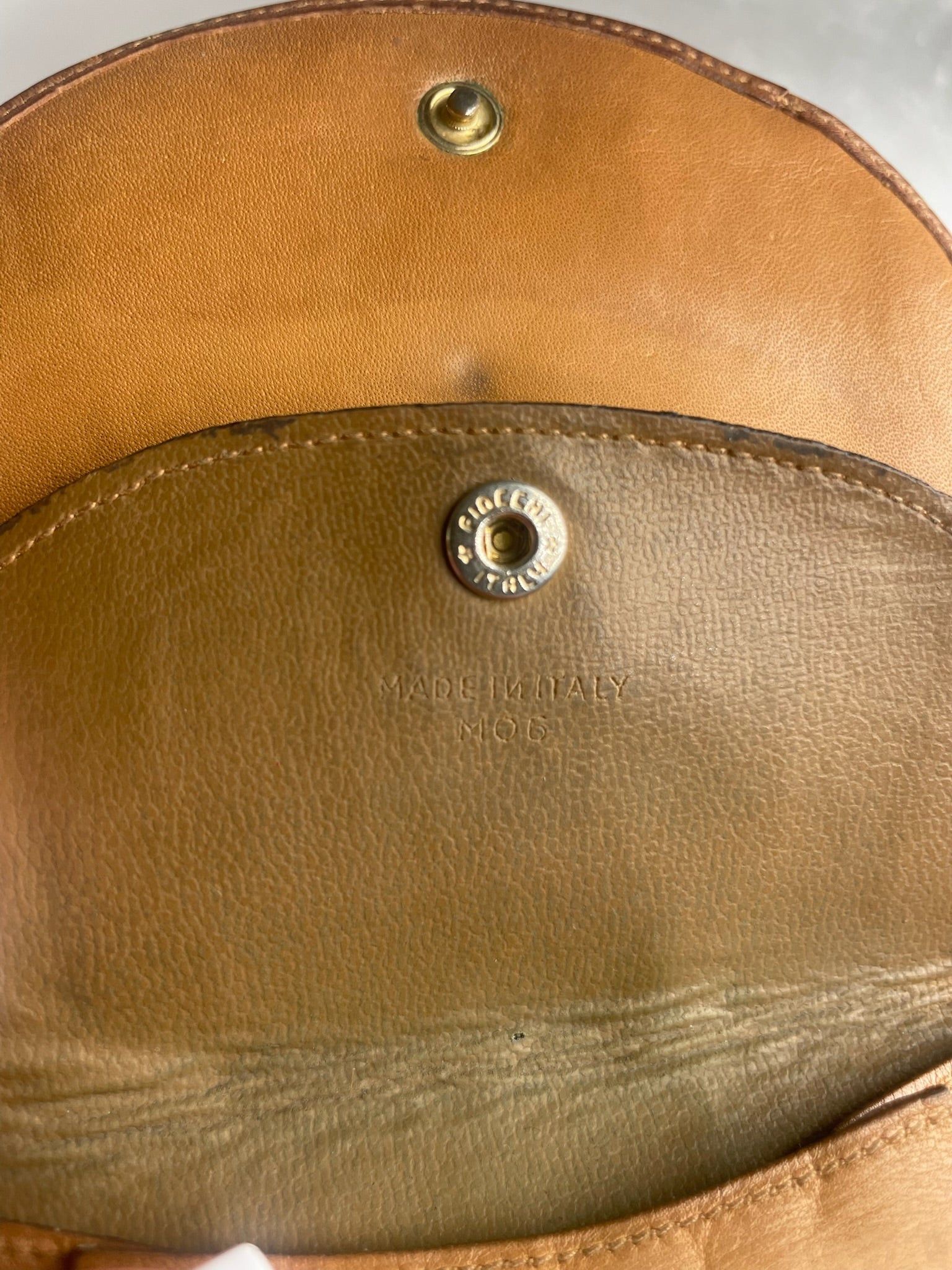Celine Vintage Paris Leather Monogram Wallet Beige Brown Size ONE SIZE - 5 Thumbnail