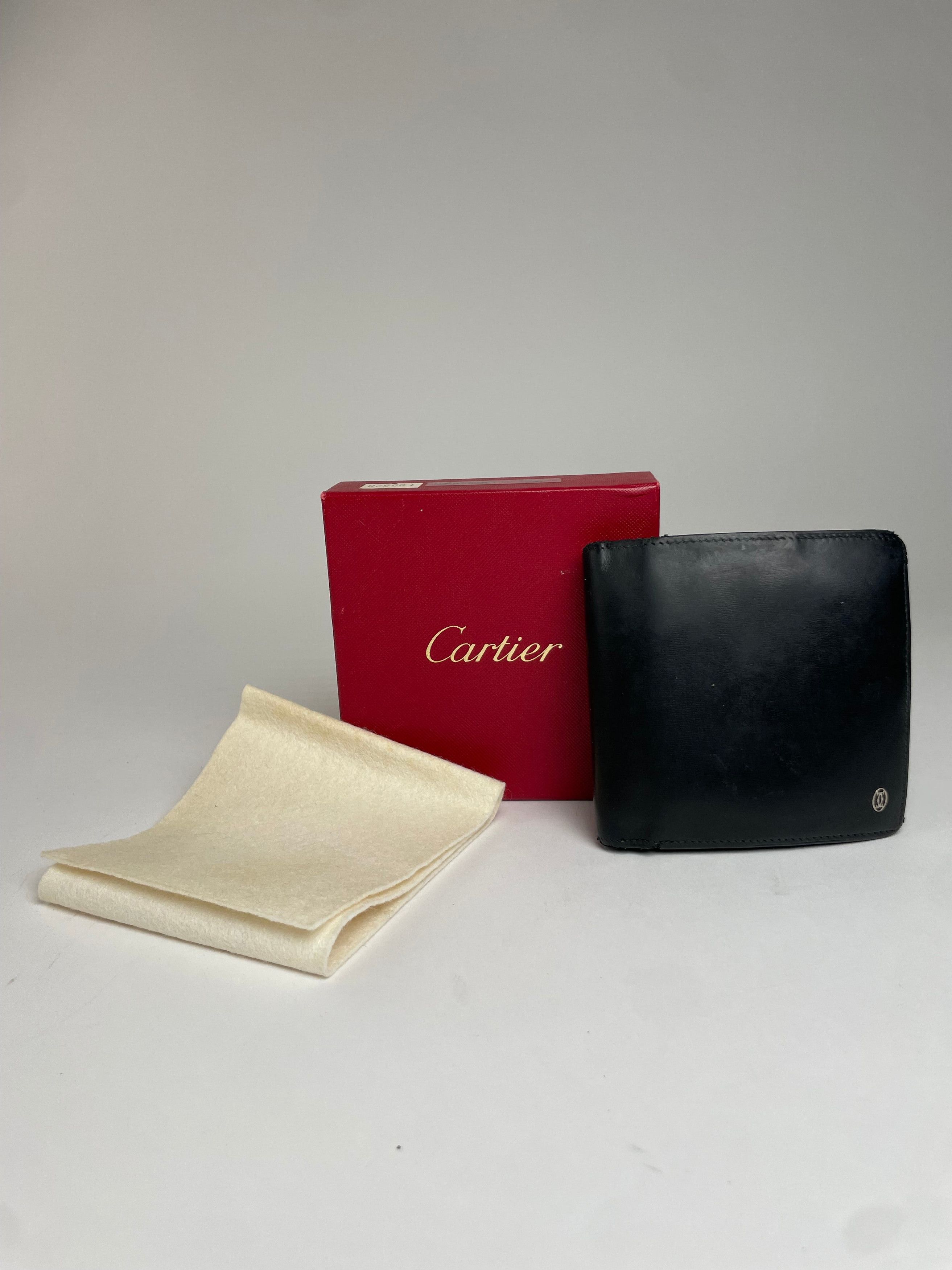 Cartier Vintage Flapable Patent Leather Wallet black Size ONE SIZE - 11 Thumbnail