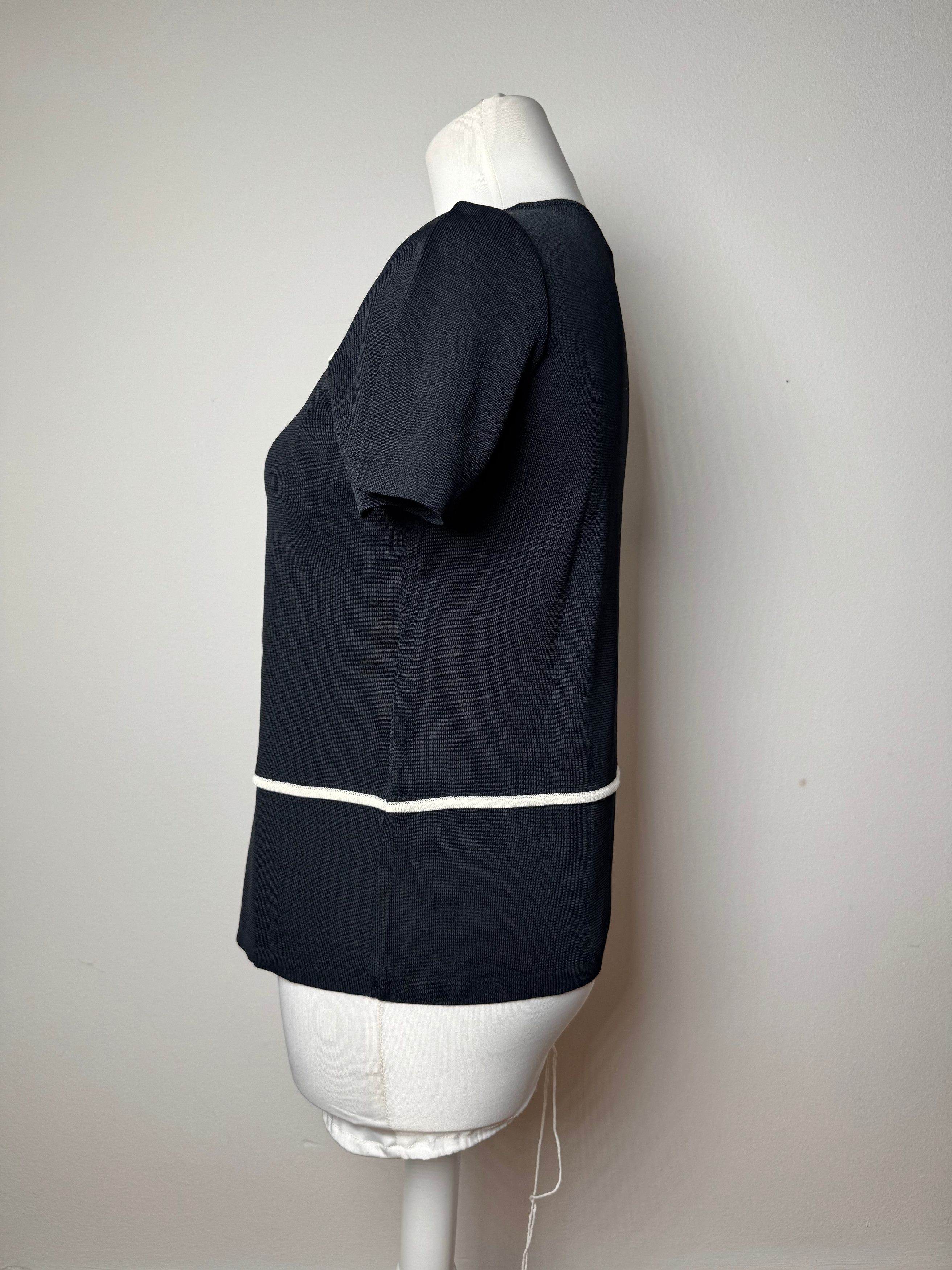 Balenciaga Vintage Shirt Black White M Size S / US 4 / IT 40 - 3 Thumbnail