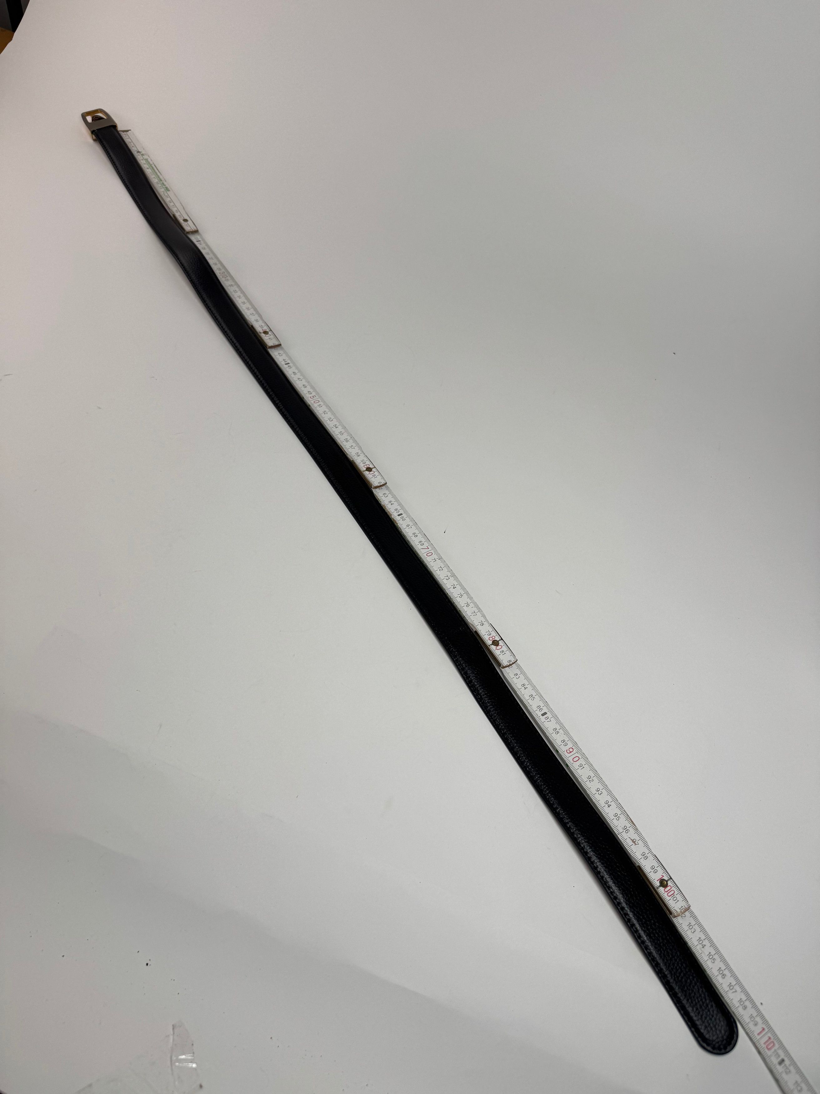 Dior Vintage Leather Belt Black Size ONE SIZE - 6 Thumbnail