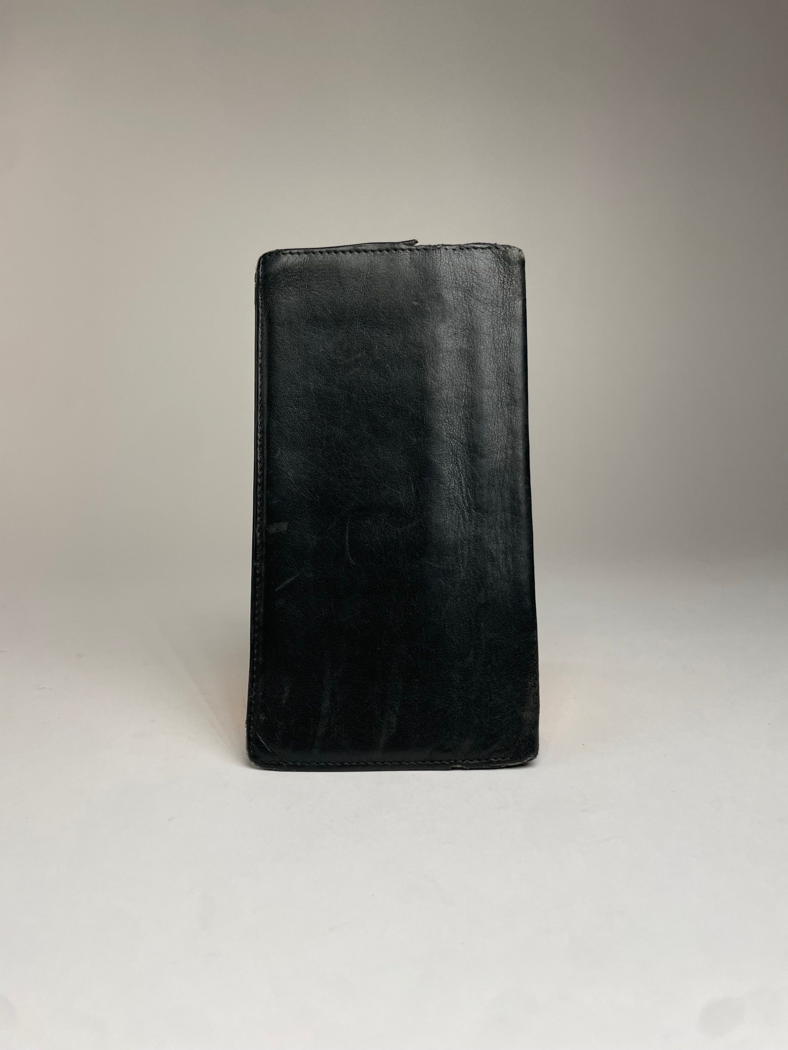 Celine Vintage Paris Leather ID Holder black Size ONE SIZE - 7 Thumbnail
