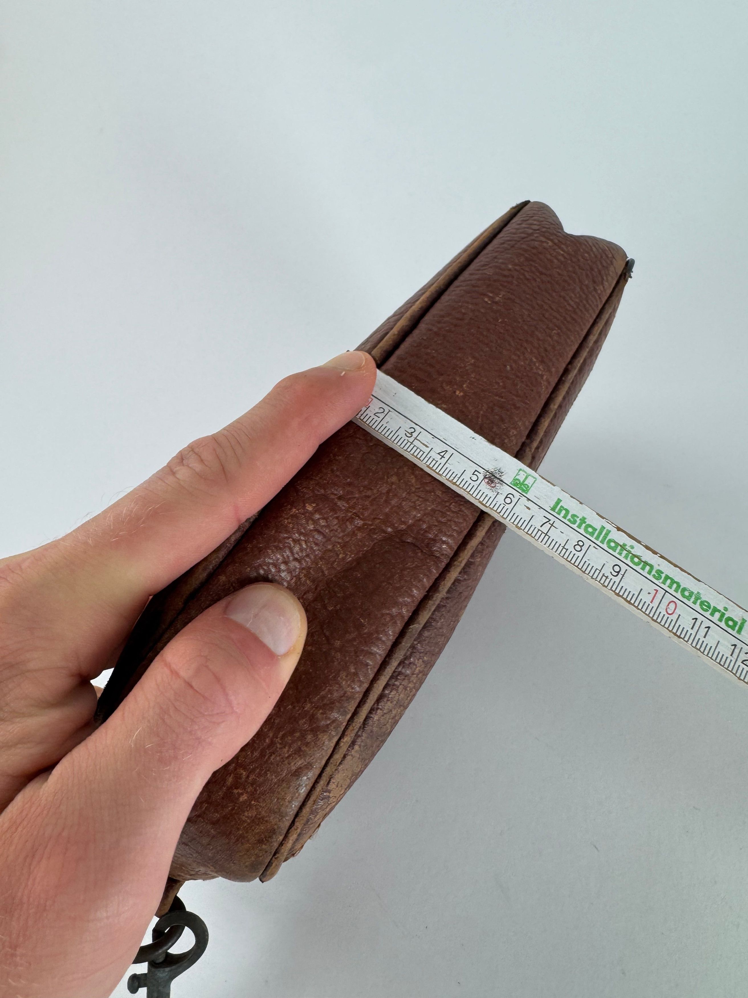 Dior Vintage Leather Clutch Brown Size ONE SIZE - 14 Thumbnail