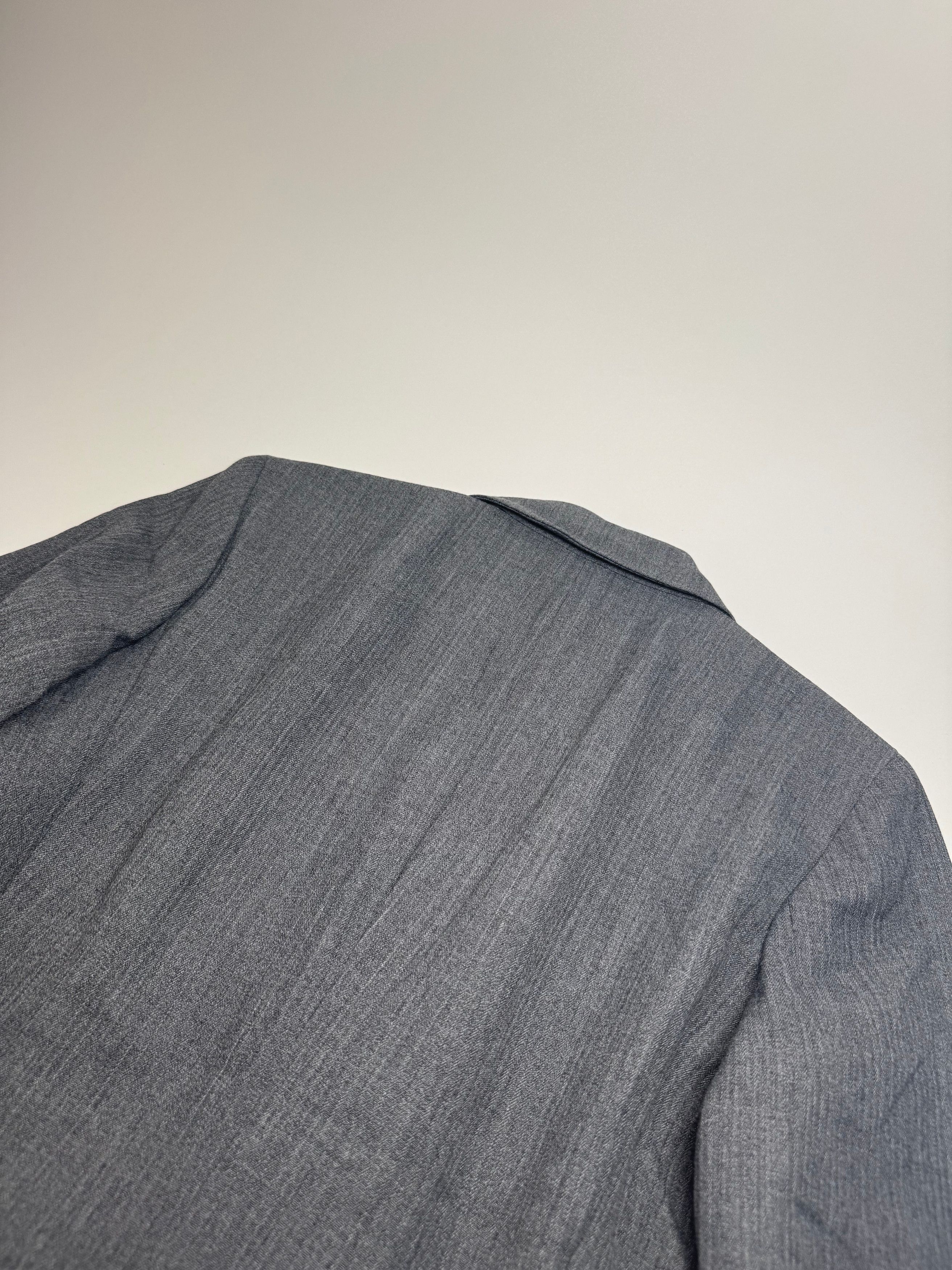 Fendi Vintage Roma Wool Blazer 38/M Grey Size XS / US 0-2 / IT 36-38 - 13 Thumbnail