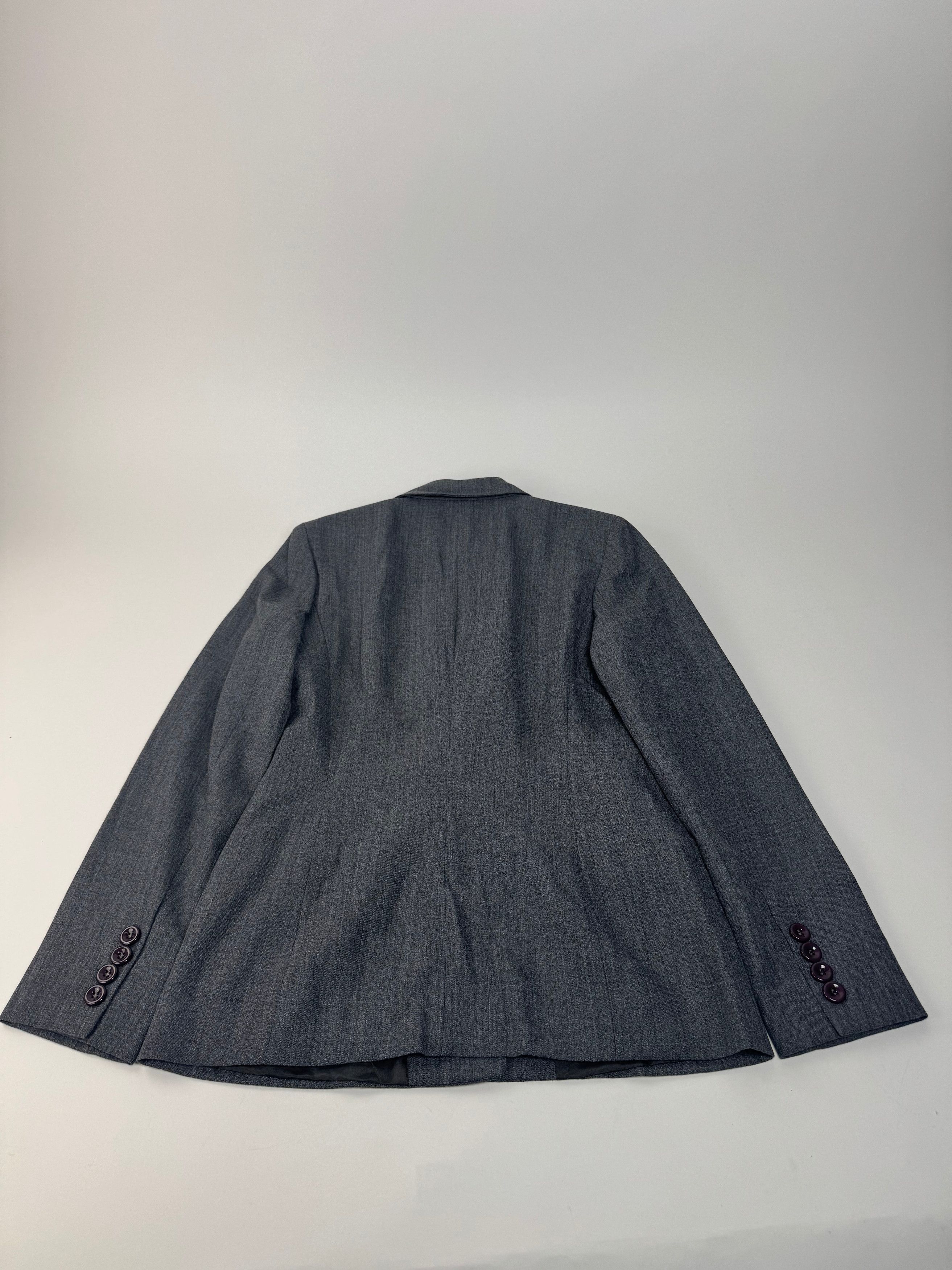Fendi Vintage Roma Wool Blazer 38/M Grey Size XS / US 0-2 / IT 36-38 - 11 Thumbnail