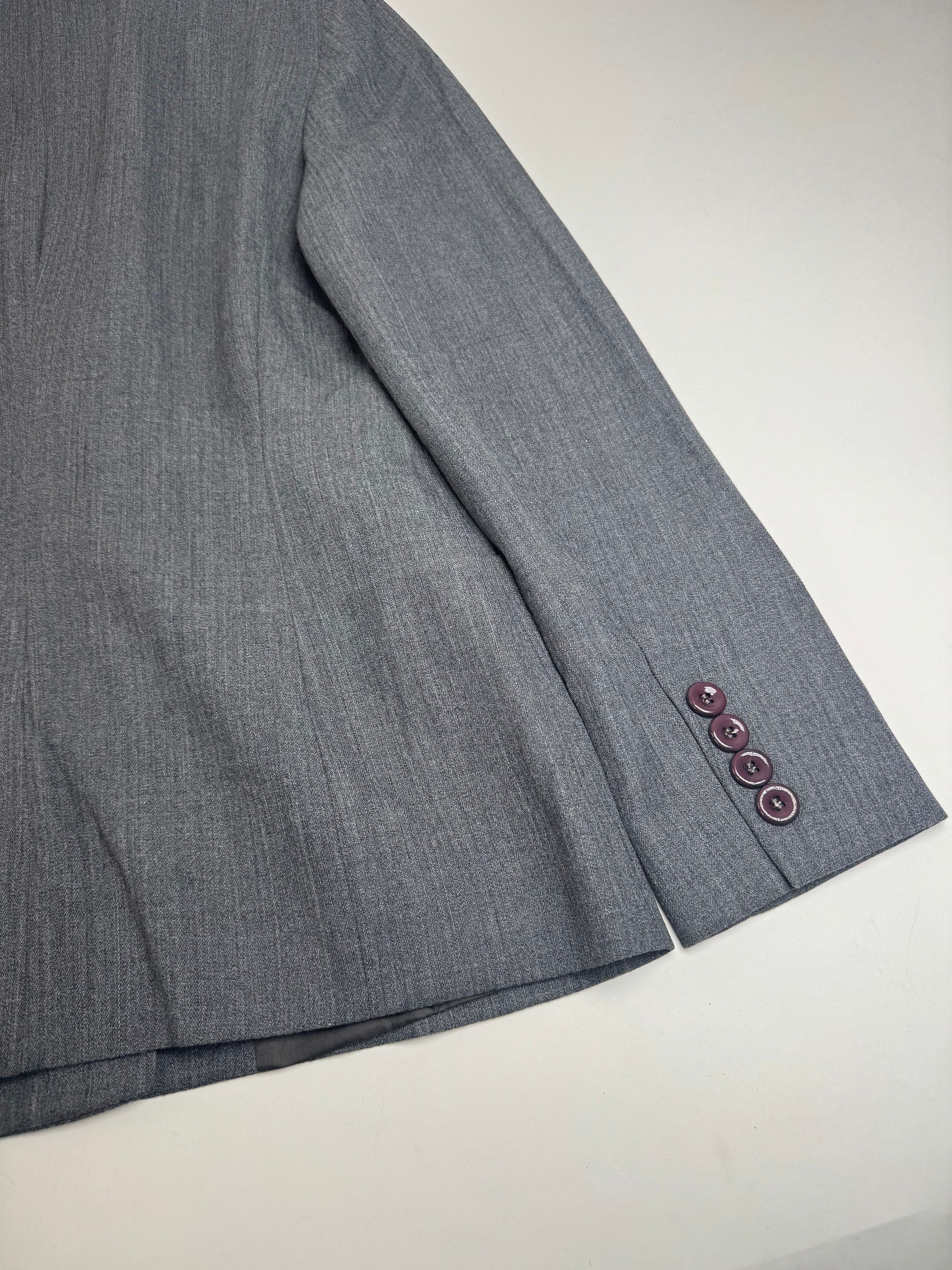 Fendi Vintage Roma Wool Blazer 38/M Grey Size XS / US 0-2 / IT 36-38 - 12 Thumbnail