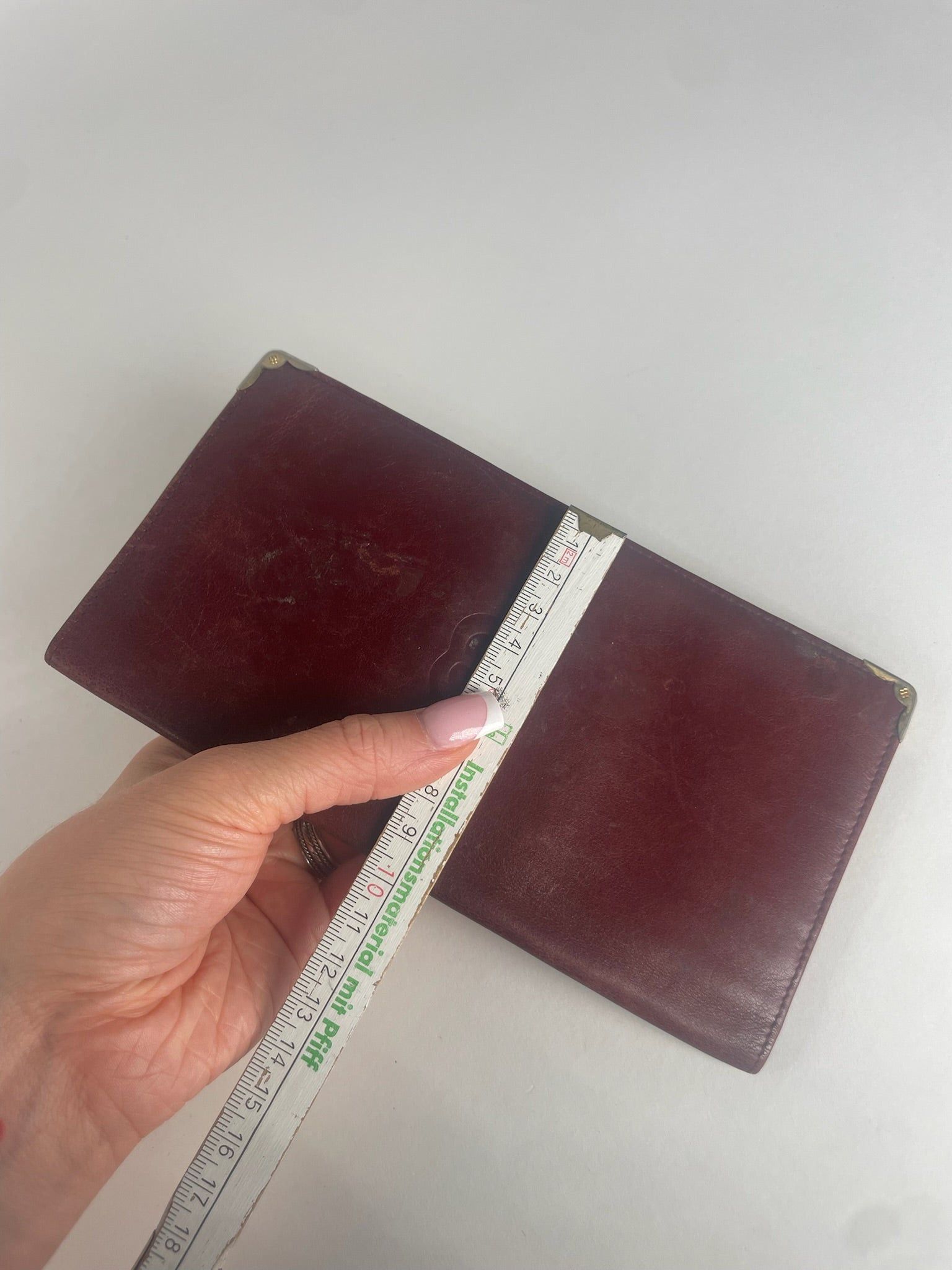 Balenciaga Vintage Leather ID Holder / Card Holder Brown Size ONE SIZE - 3 Thumbnail