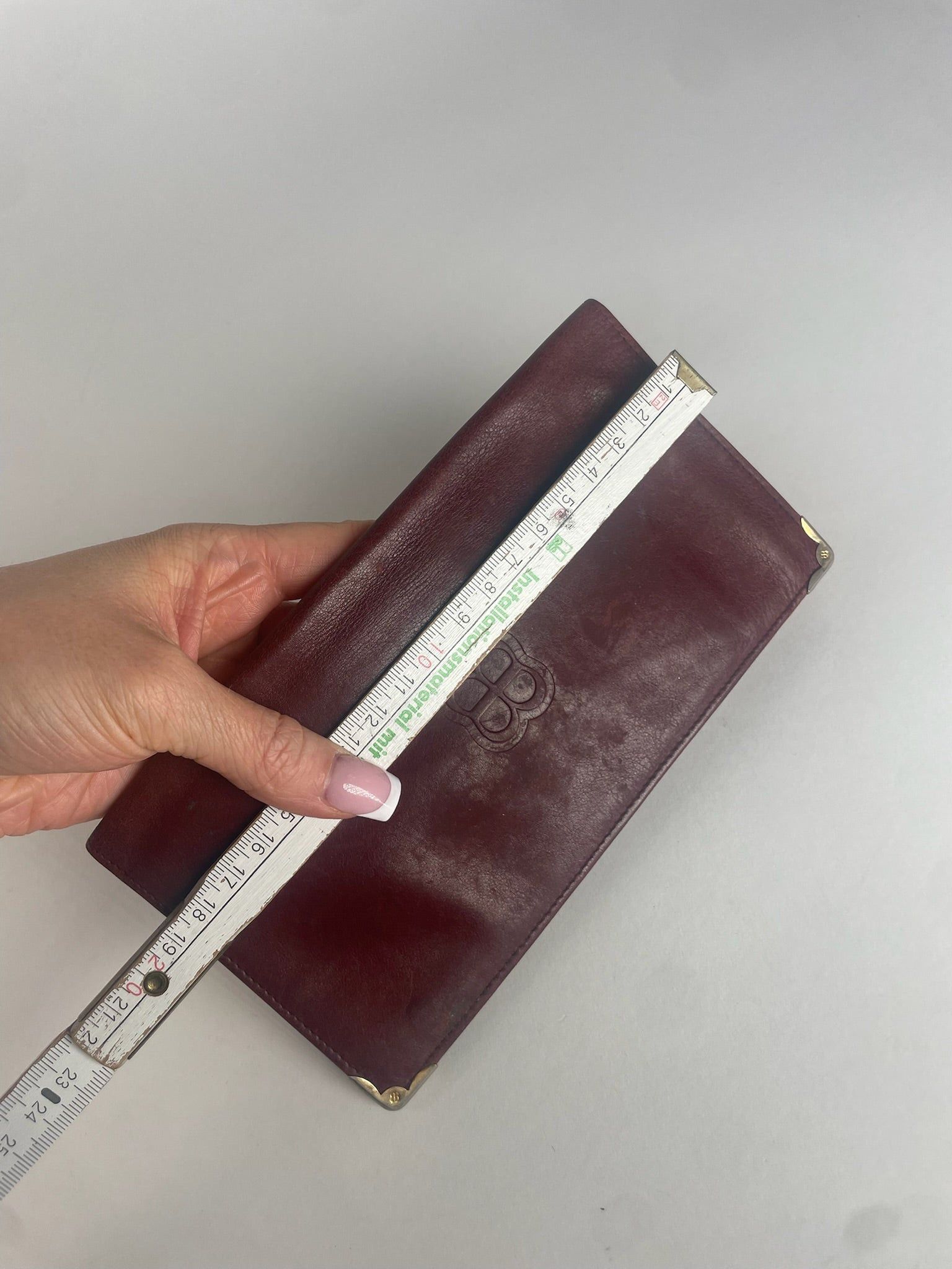 Balenciaga Vintage Leather ID Holder / Card Holder Brown Size ONE SIZE - 4 Thumbnail