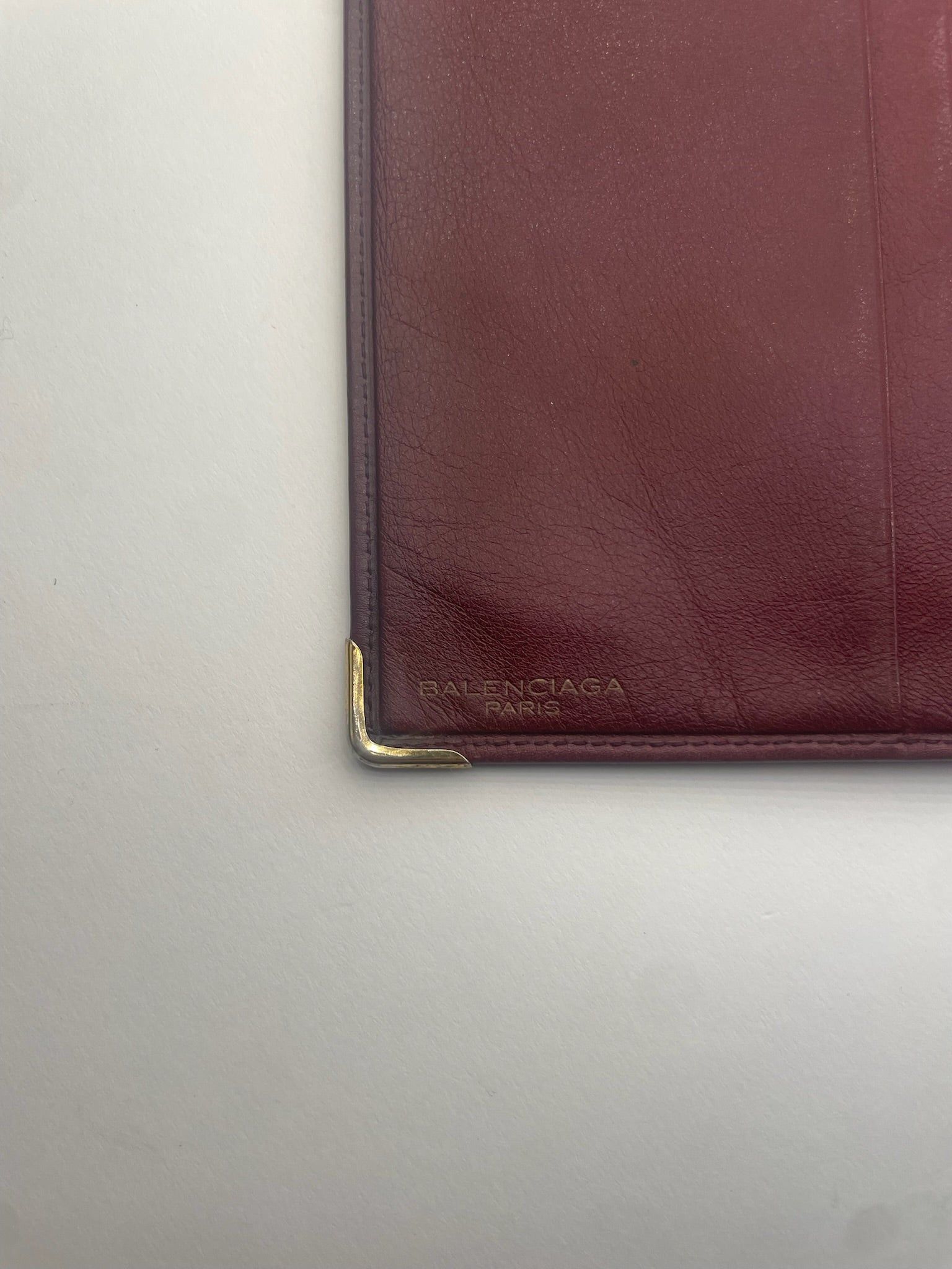 Balenciaga Vintage Leather ID Holder / Card Holder Brown Size ONE SIZE - 5 Thumbnail