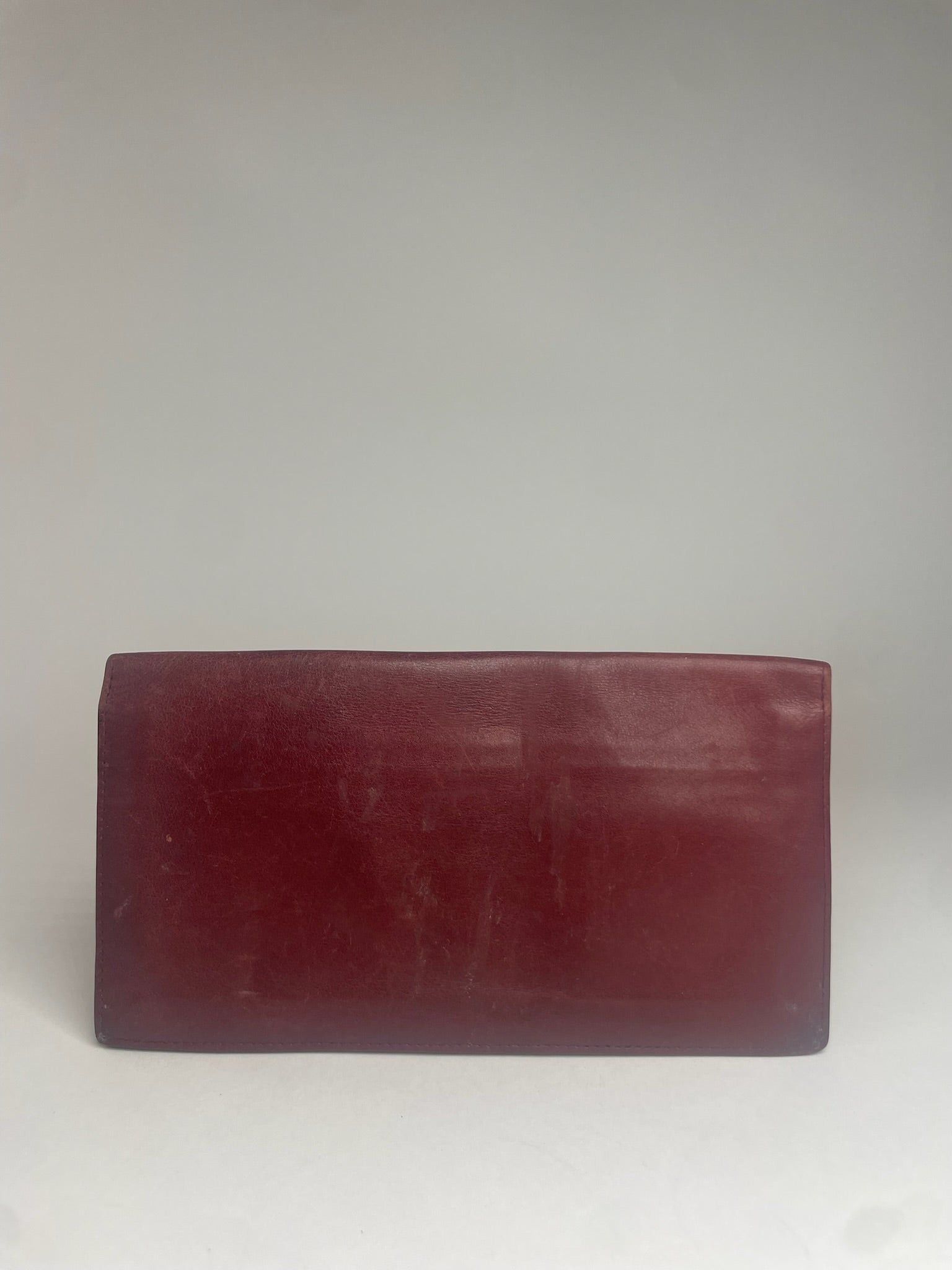 Balenciaga Vintage Leather ID Holder / Card Holder Brown Size ONE SIZE - 2 Thumbnail