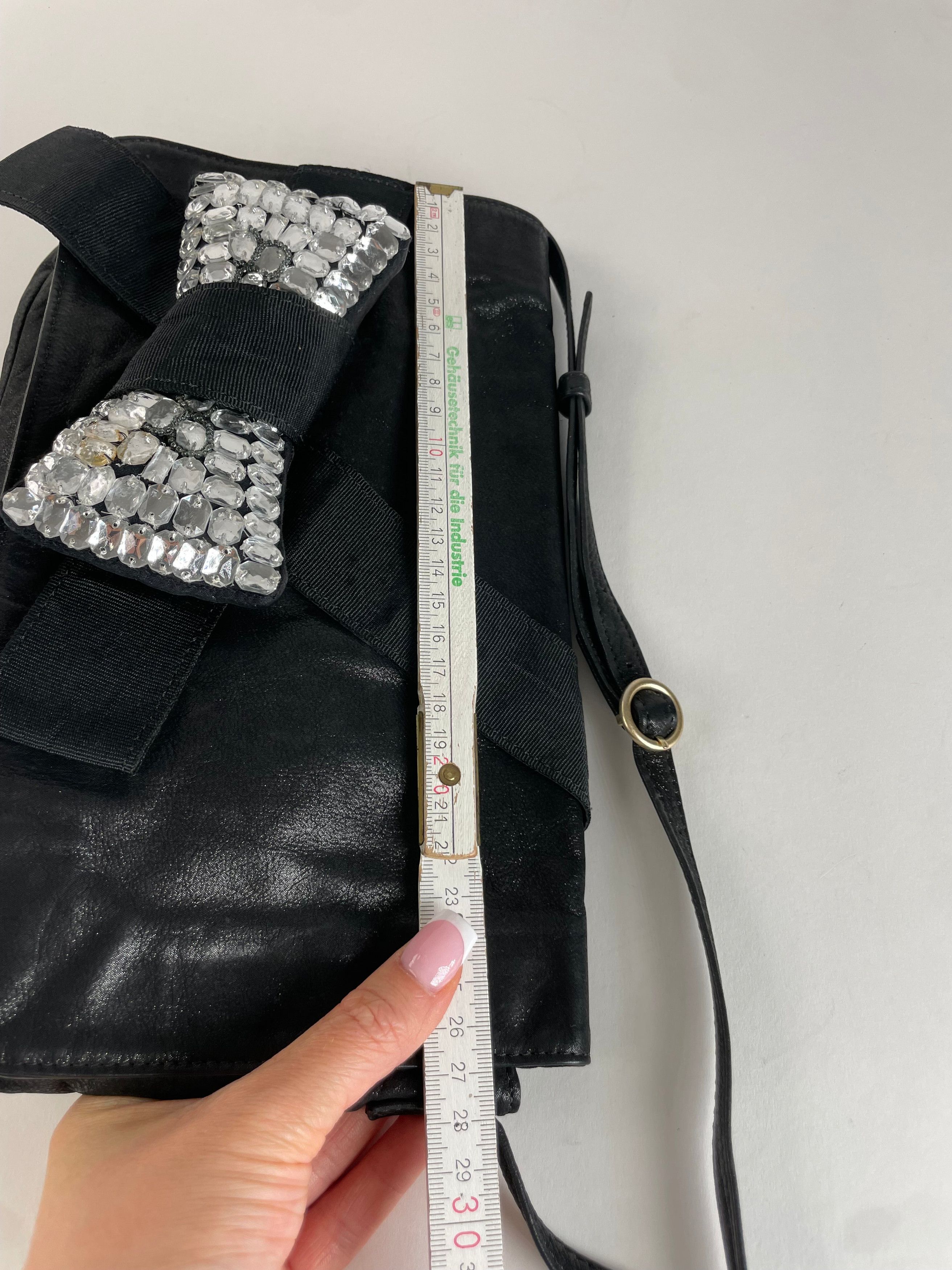Chloe Vintage Ribbon Leather shoulder bag Black Size ONE SIZE - 9 Thumbnail
