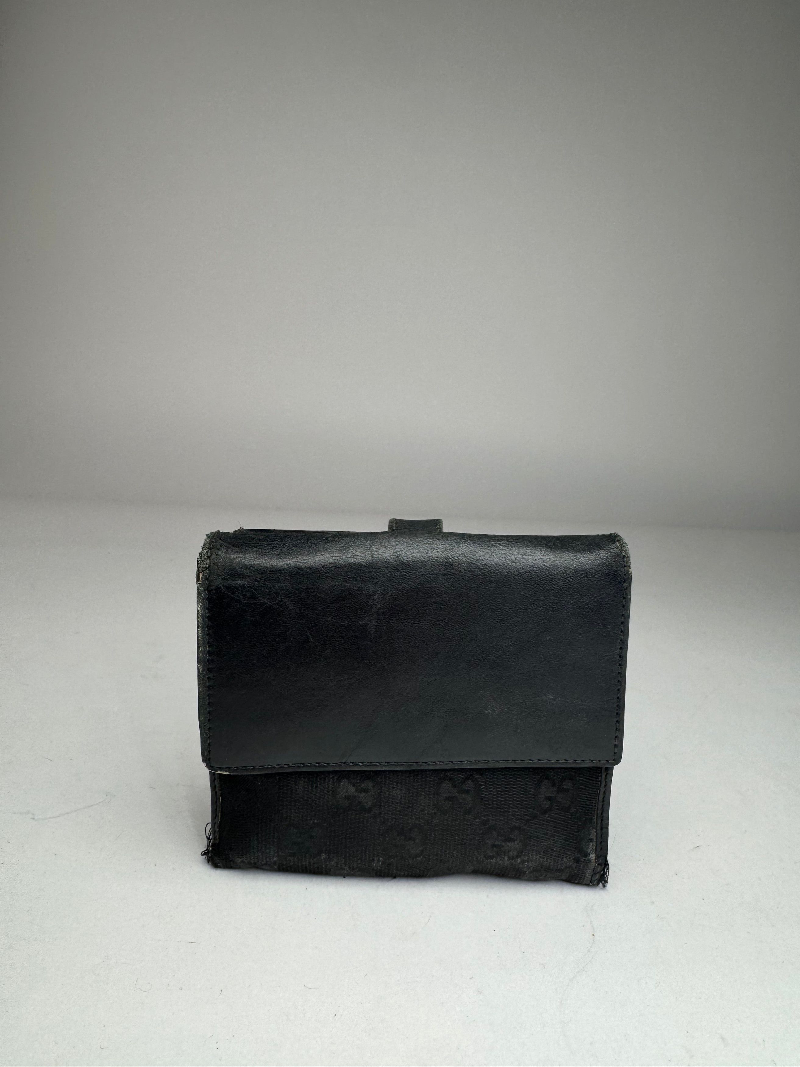 Gucci Vintage Monogram Jackie Wallet black Size ONE SIZE - 2 Thumbnail