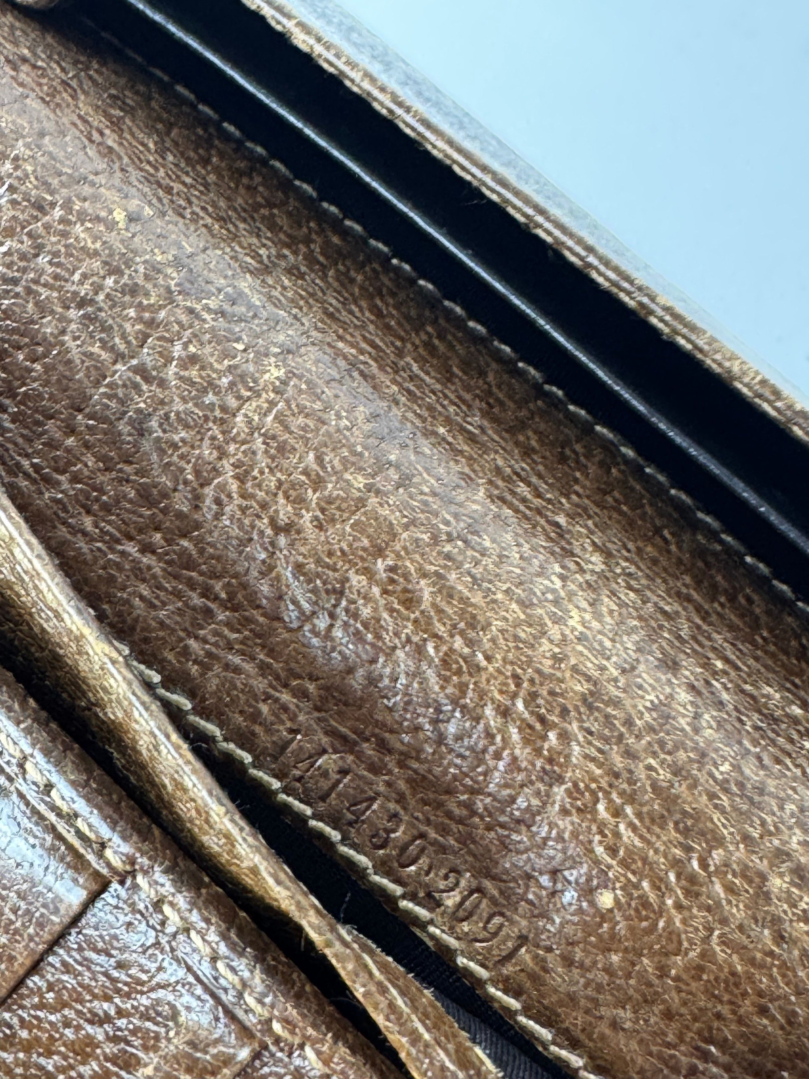 Gucci Jackie Monogram Leather Wallet Brown Size ONE SIZE - 6 Thumbnail
