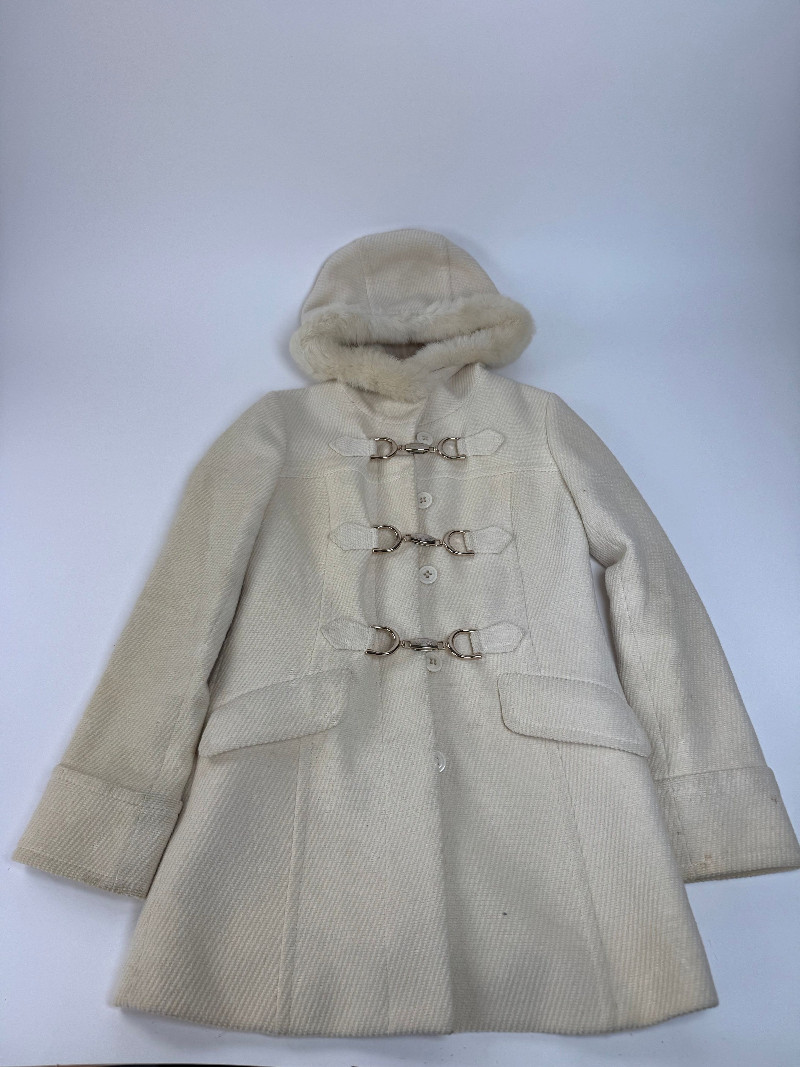 Burberry Vintage Wool Coat Beige 38/M Size S / US 4 / IT 40 - 4 Thumbnail