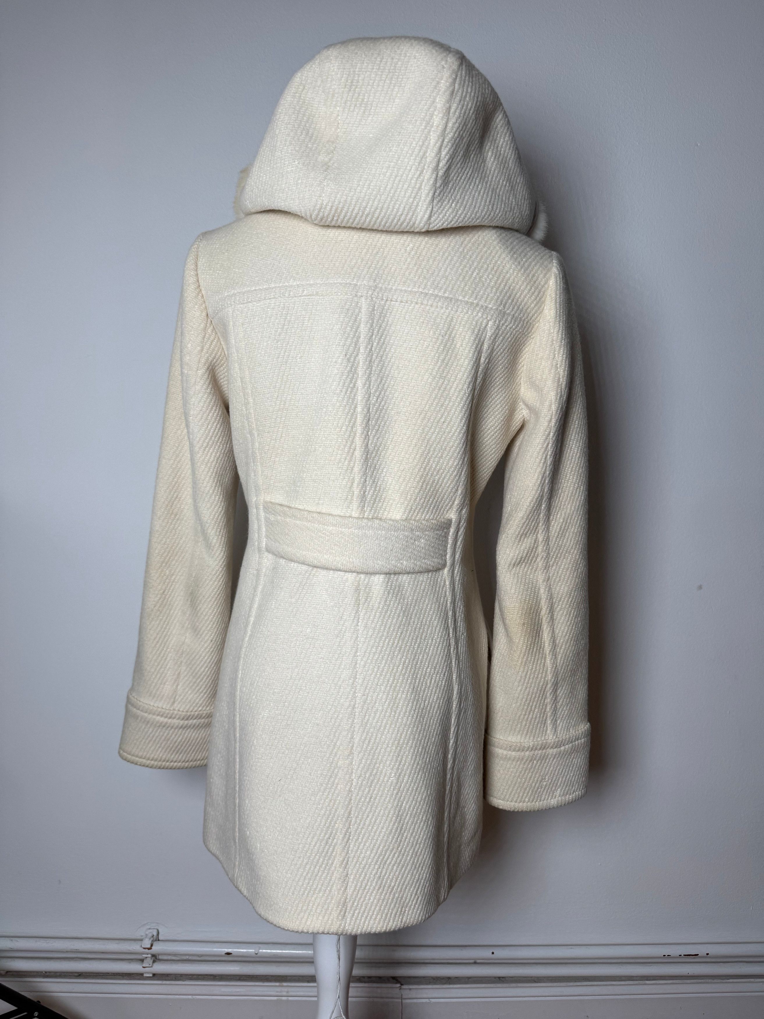 Burberry Vintage Wool Coat Beige 38/M Size S / US 4 / IT 40 - 3 Thumbnail