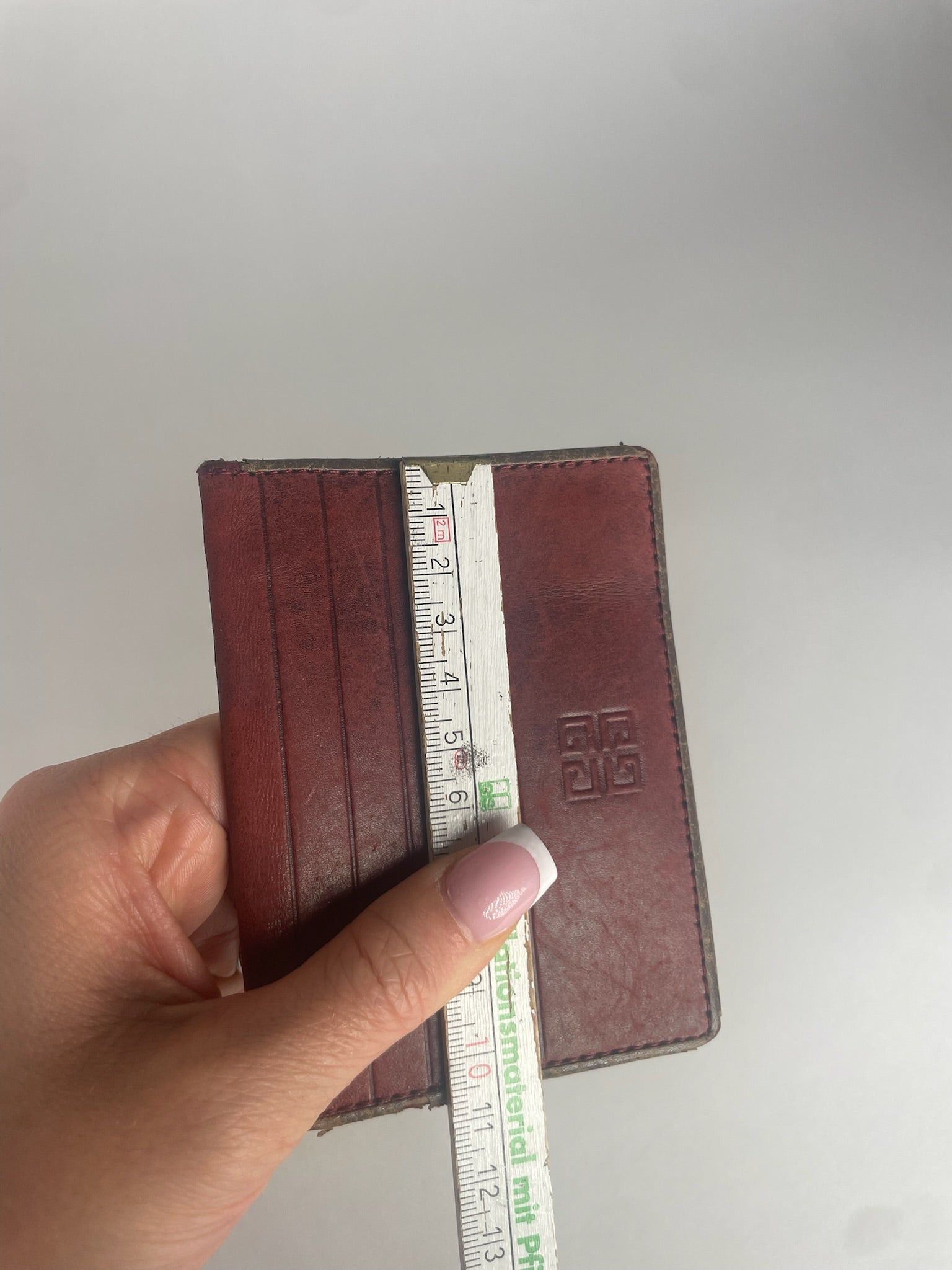 Givenchy Vintage Leather Card Holder Brown Size ONE SIZE - 3 Thumbnail