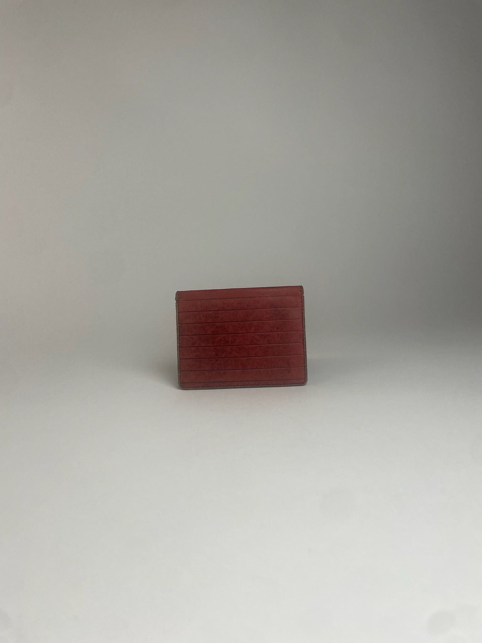 Givenchy Vintage Leather Card Holder Brown Size ONE SIZE - 9 Thumbnail