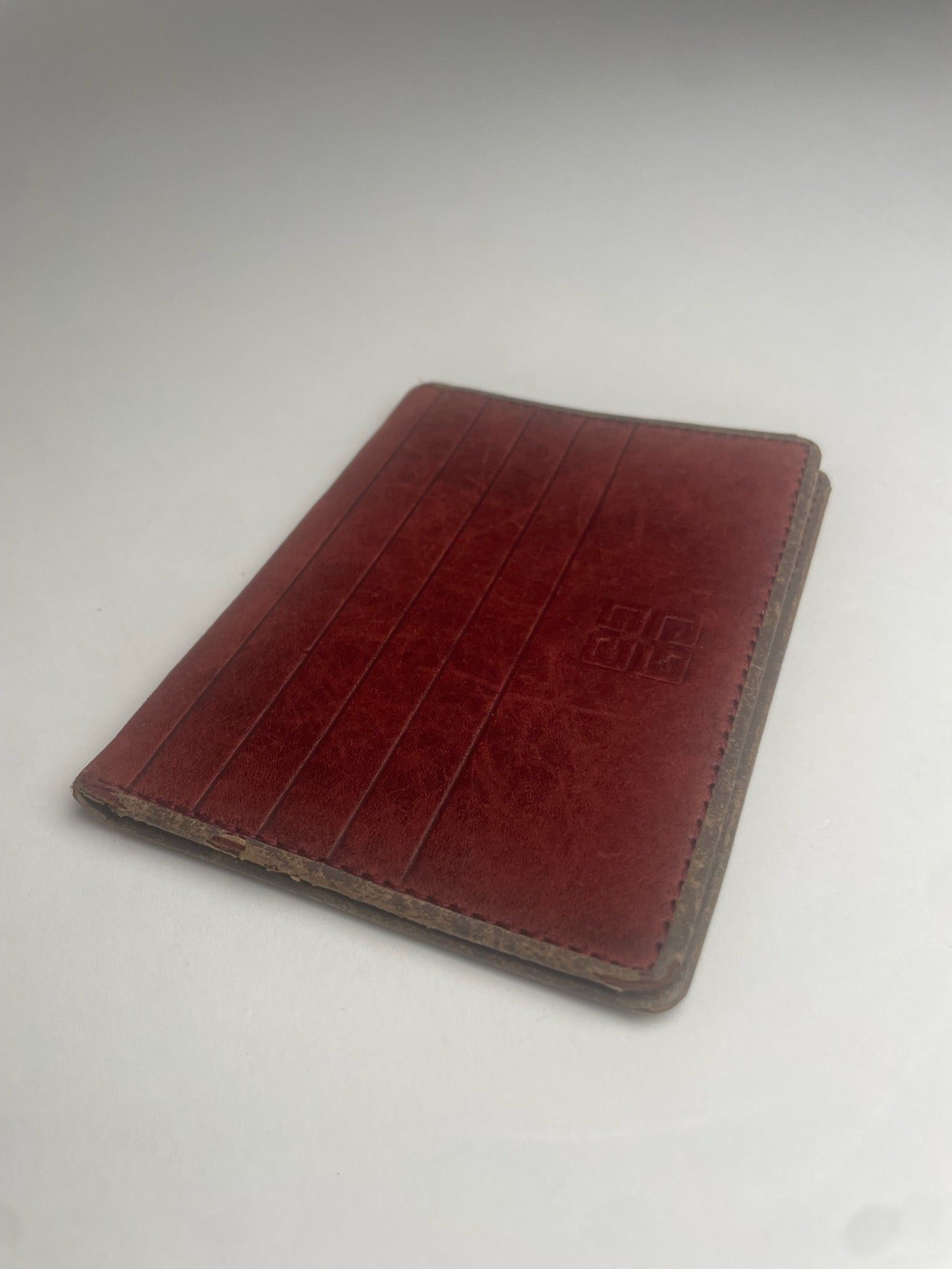 Givenchy Vintage Leather Card Holder Brown Size ONE SIZE - 8 Thumbnail