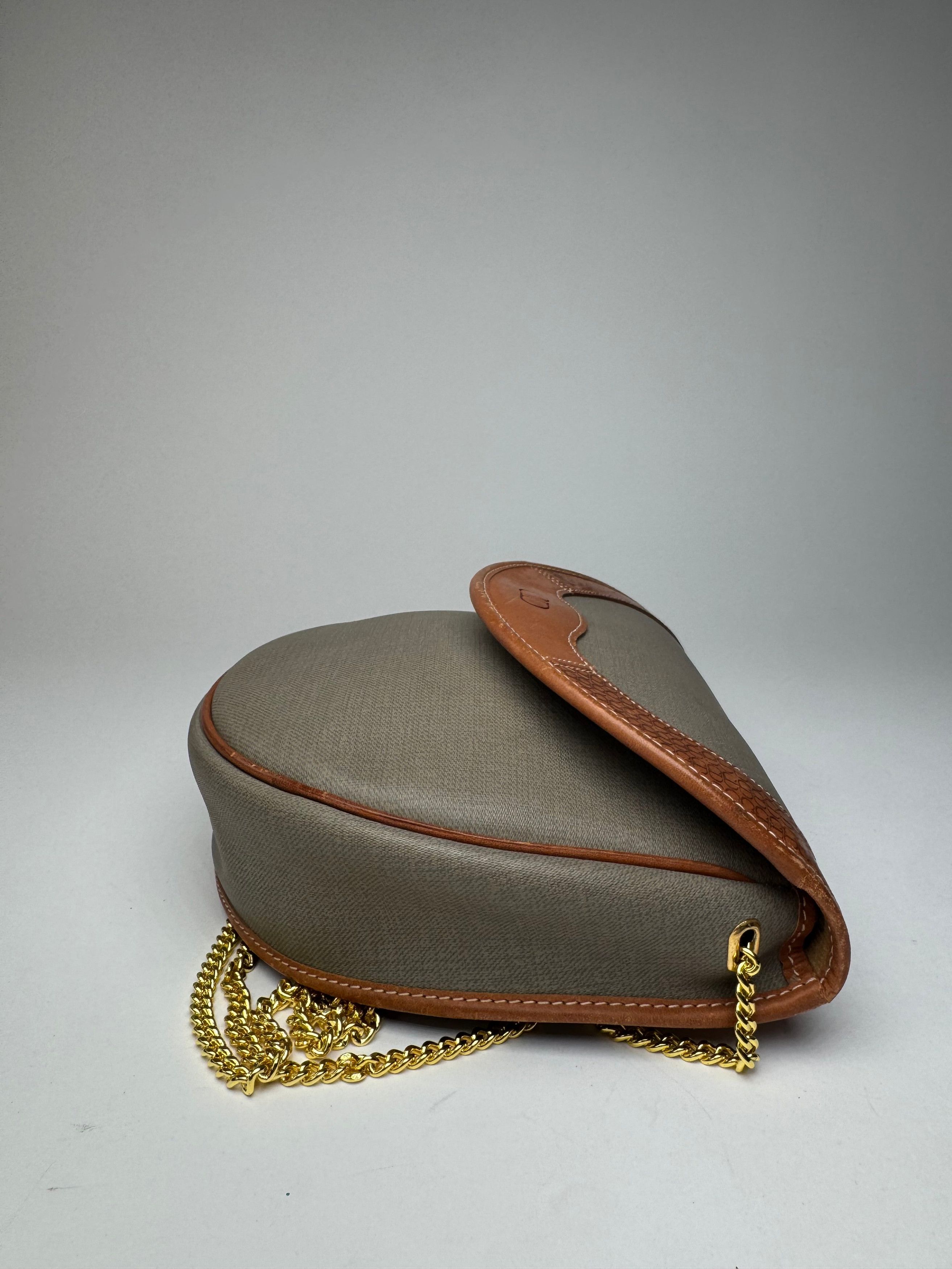Dior Vintage Leather Bag Grey Brown Size ONE SIZE - 9 Thumbnail