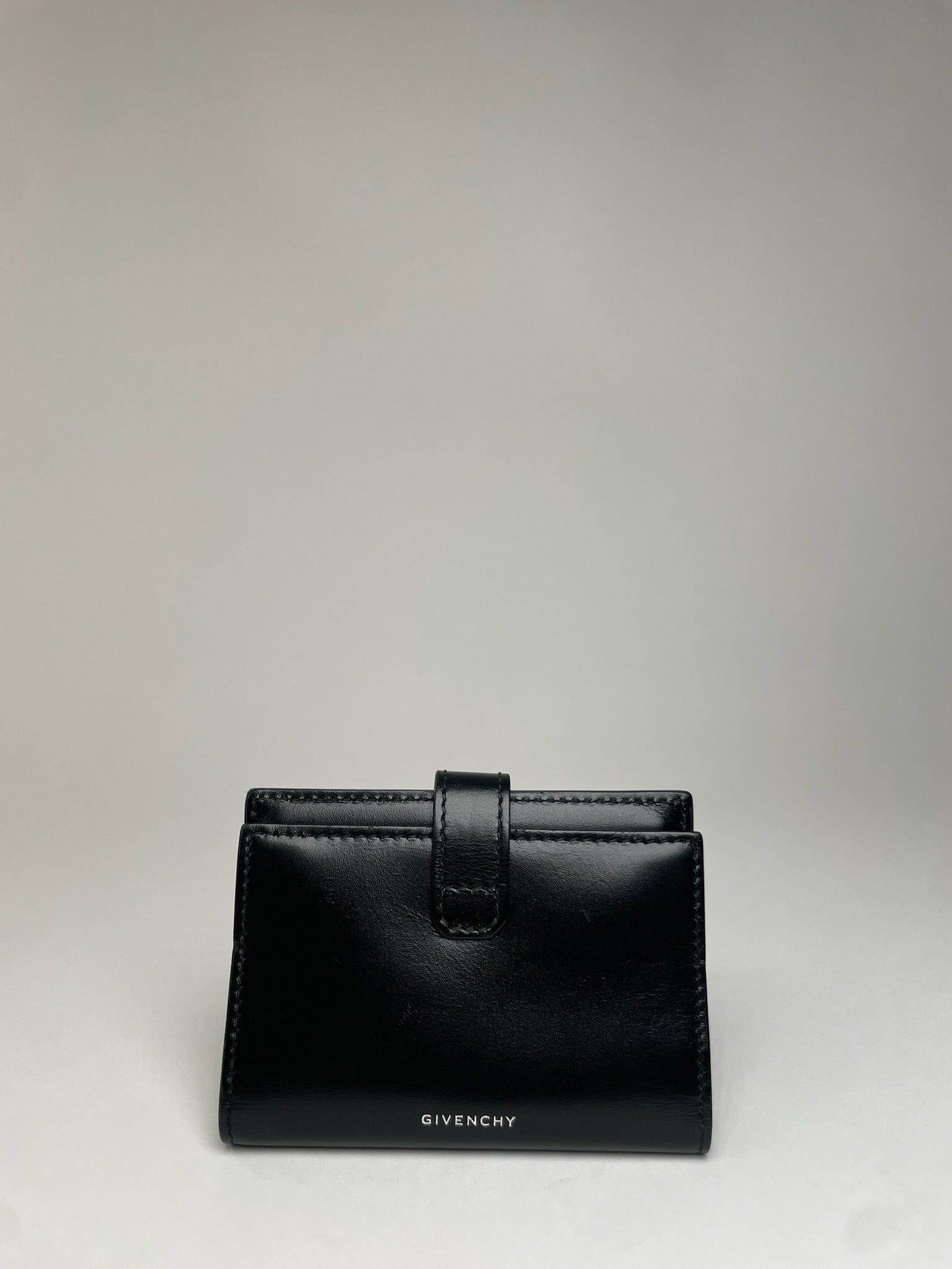 Givenchy Vintage Leather Wallet Black Size ONE SIZE - 2 Thumbnail