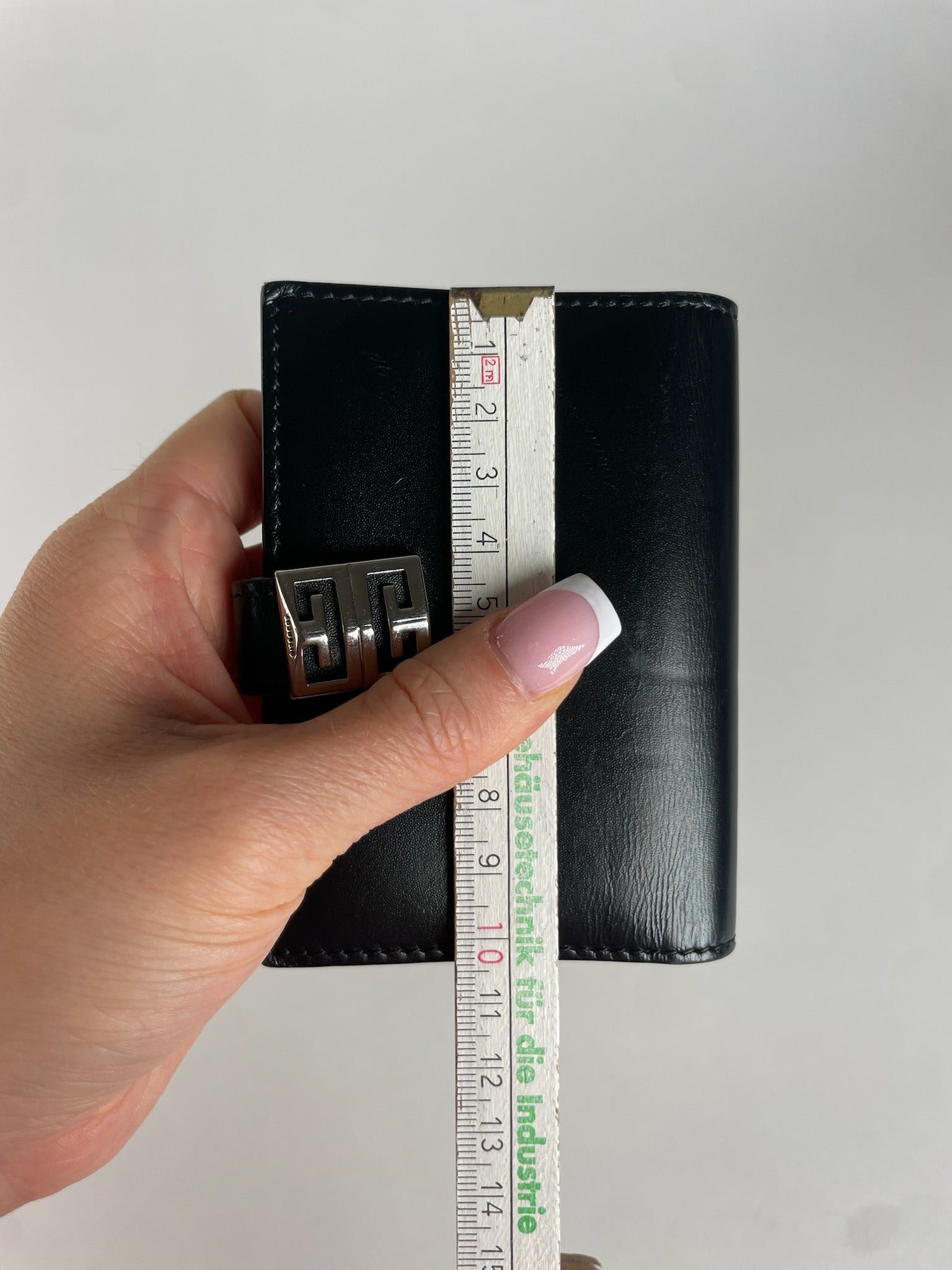 Givenchy Vintage Leather Wallet Black Size ONE SIZE - 3 Thumbnail