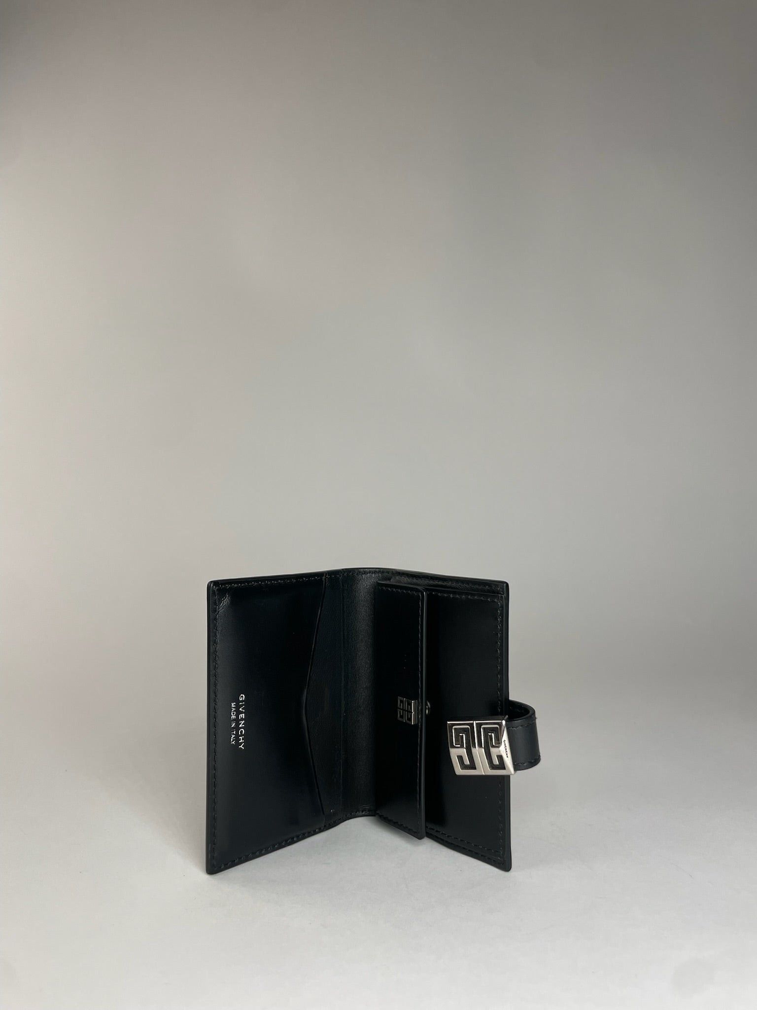 Givenchy Vintage Leather Wallet Black Size ONE SIZE - 5 Thumbnail