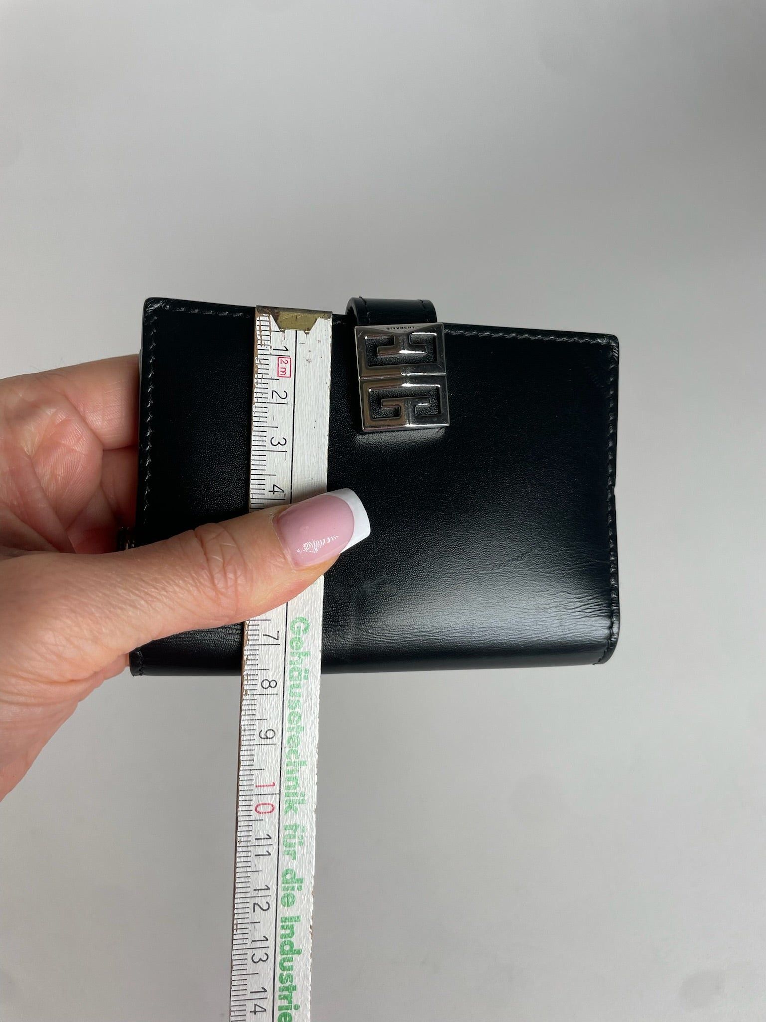 Givenchy Vintage Leather Wallet Black Size ONE SIZE - 4 Thumbnail