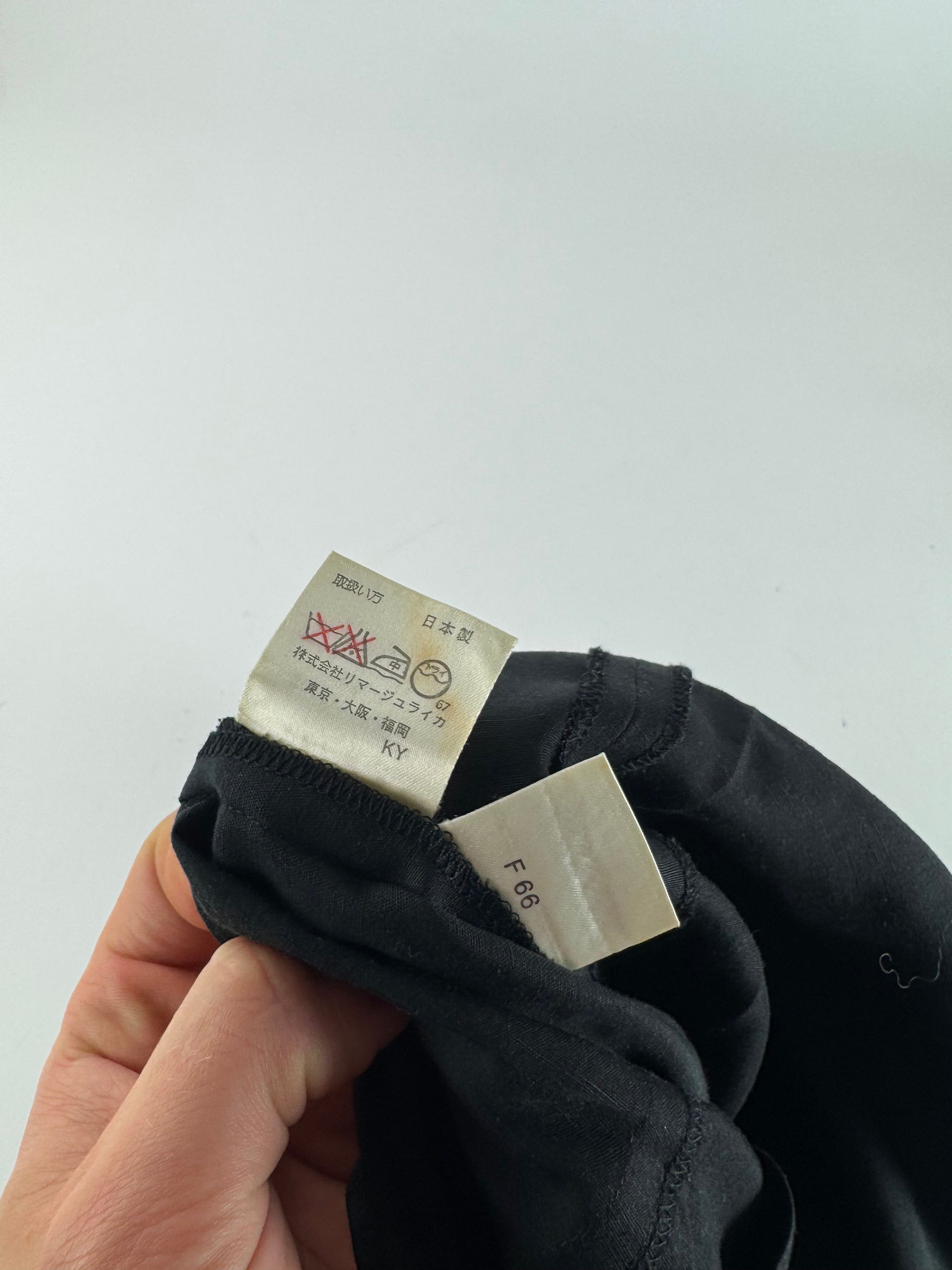 Balenciaga Vintage Linen Top Black 38/M Size M / US 6-8 / IT 42-44 - 10 Thumbnail