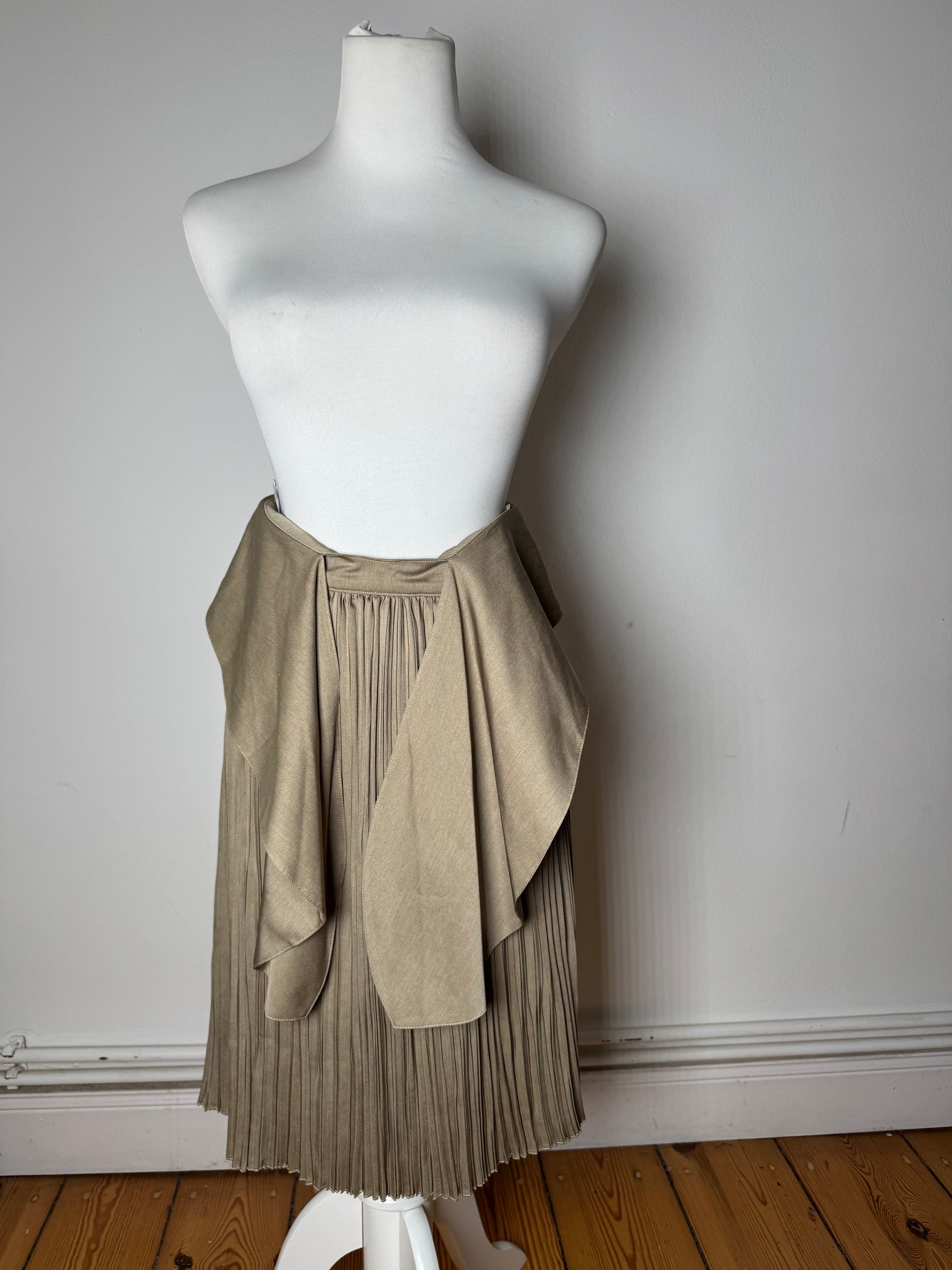 Dior Vintage Plissee Skirt Khaki m Size 30" / US 8 / IT 44 - 13 Thumbnail