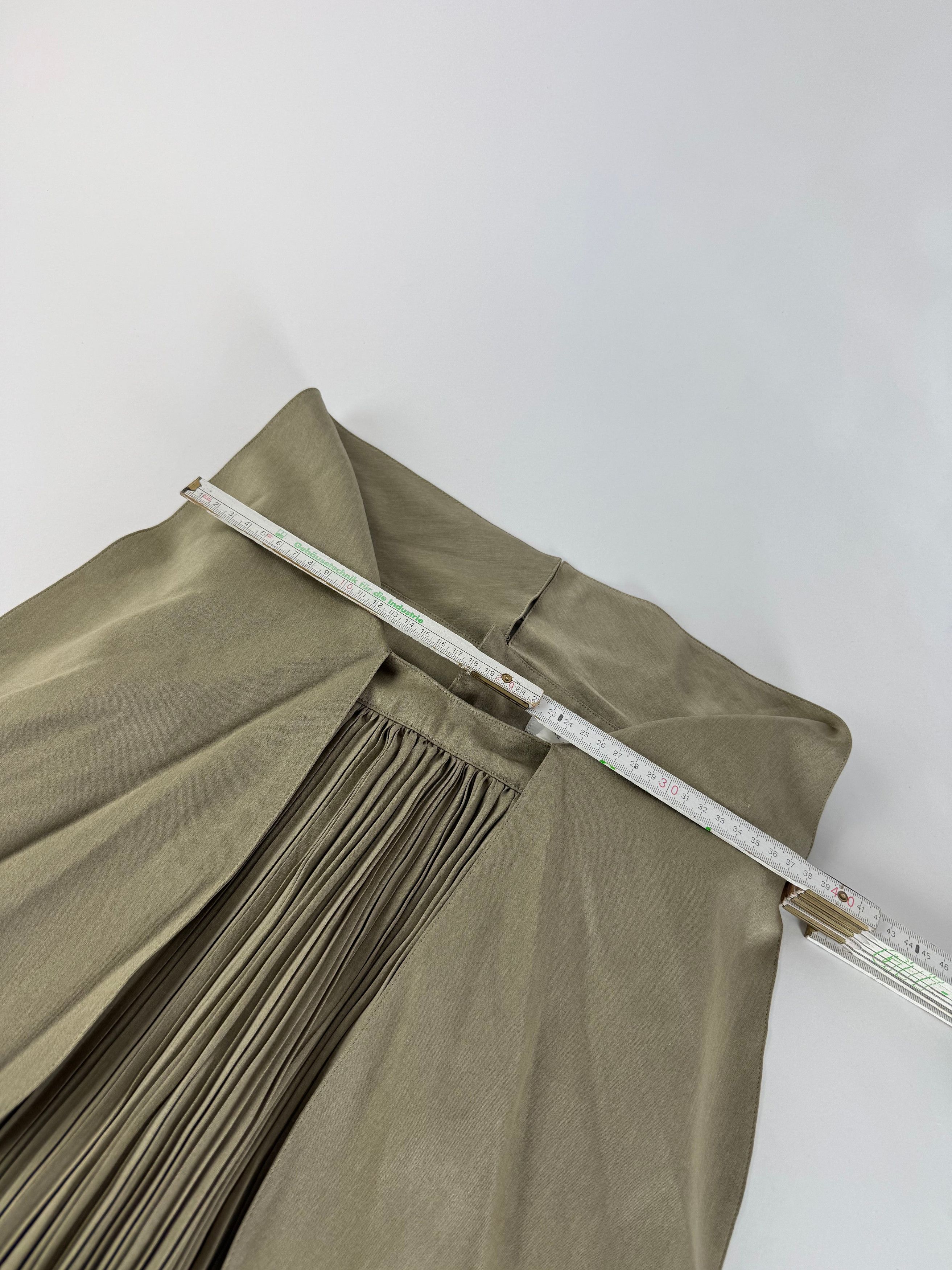 Dior Vintage Plissee Skirt Khaki m Size 30" / US 8 / IT 44 - 6 Thumbnail